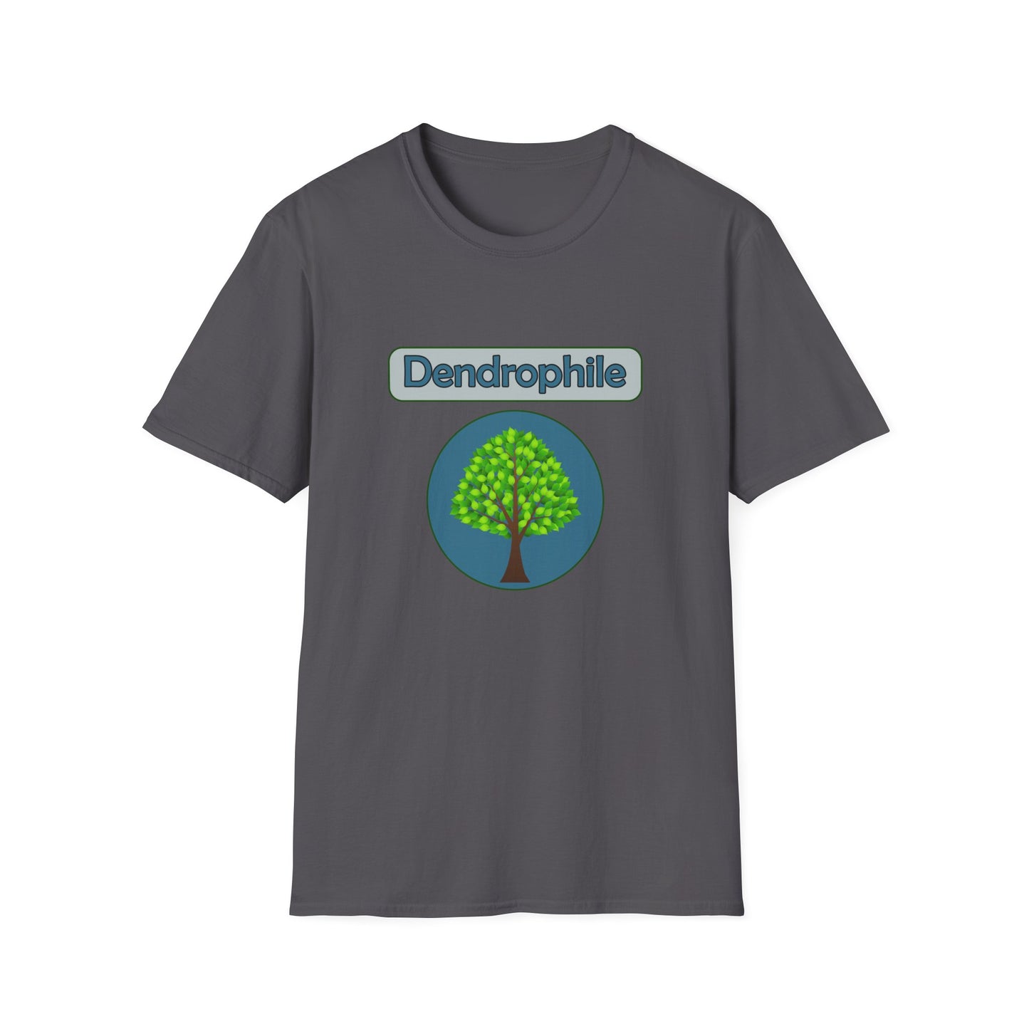 Dendrophile Poly Blend Crew Neck T-Shirt for Tree Lovers