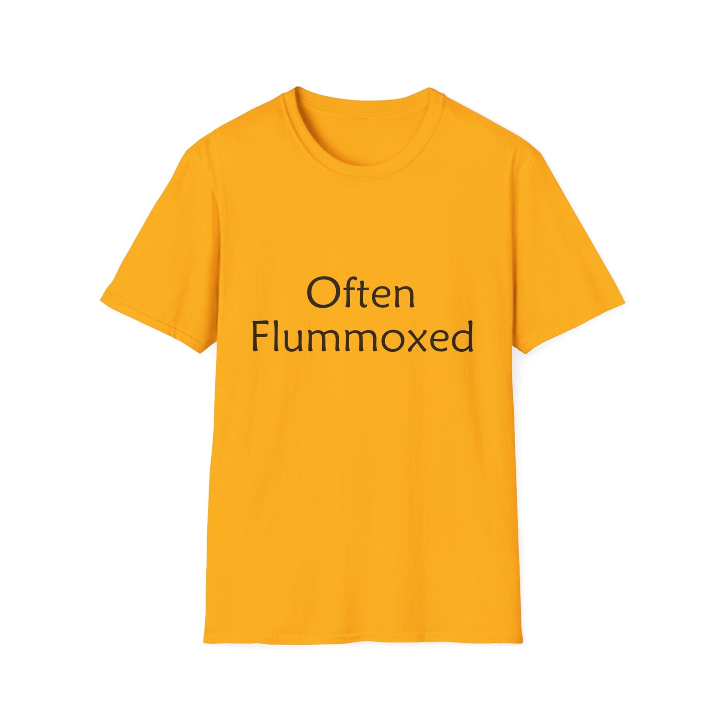 Often Flummoxed Poly Blend Crew Neck T-Shirt