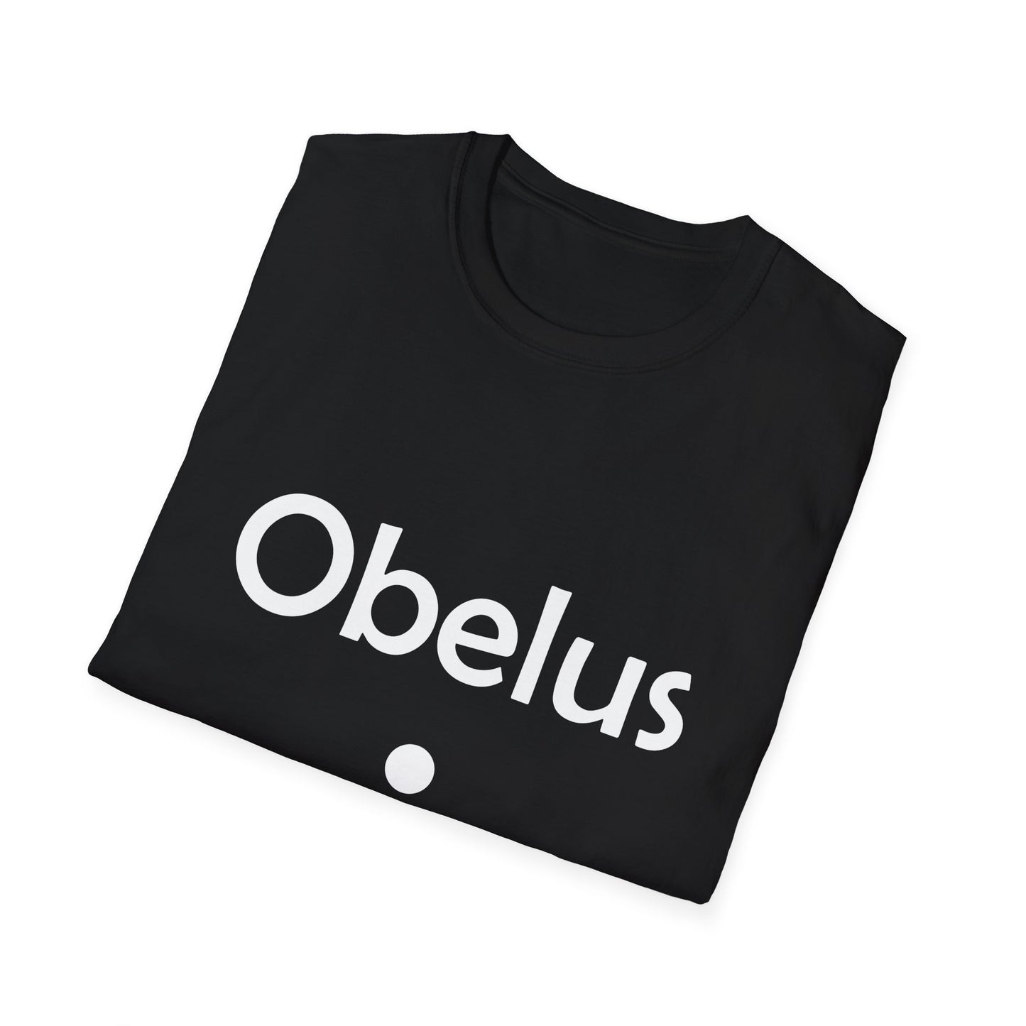 Obelus Poly Blend Crew Neck T-Shirt - Perfect for Math Lovers & Teachers