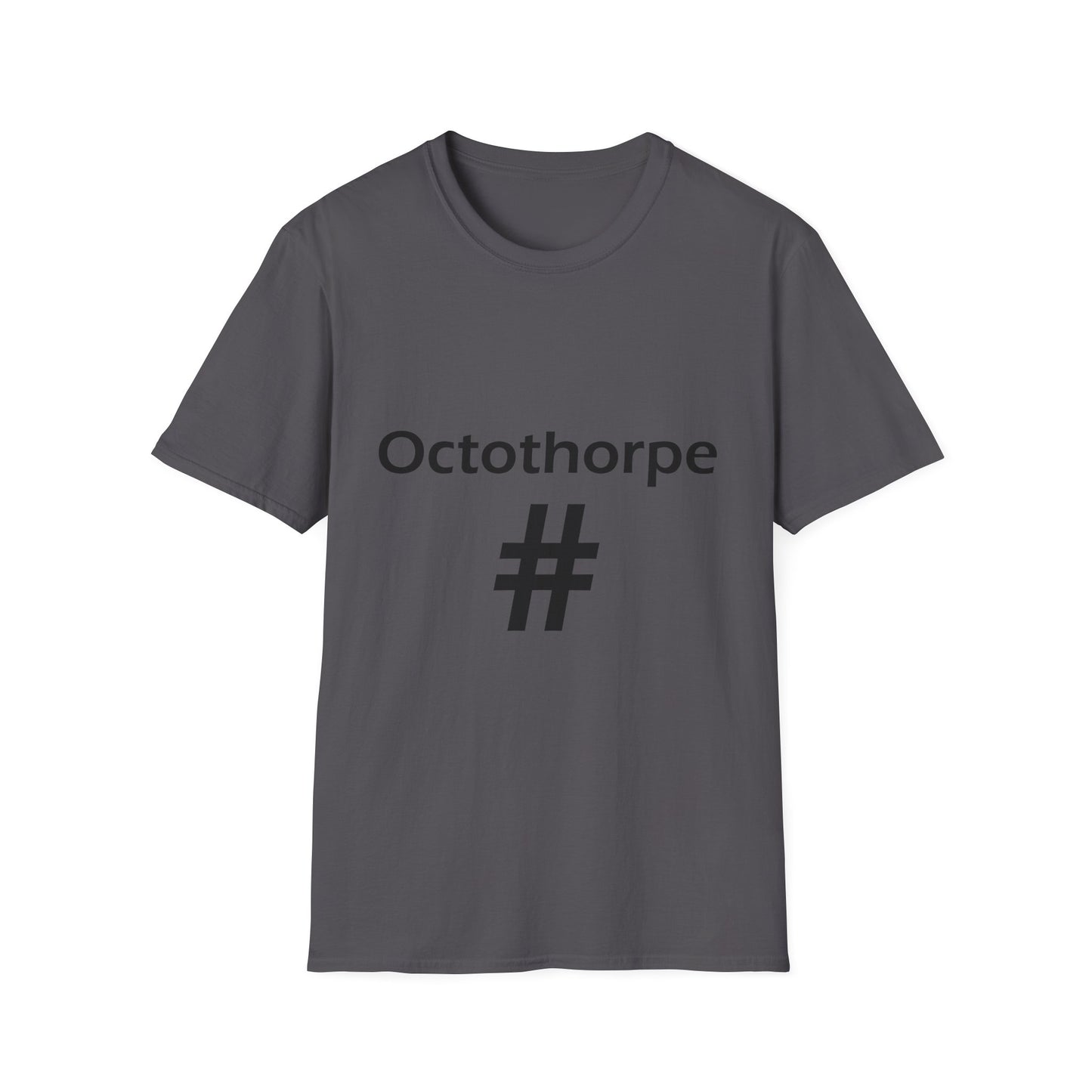 Octothorpe Poly Blend Crew Neck T-Shirt