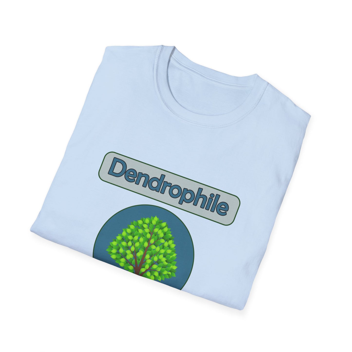 Dendrophile Poly Blend Crew Neck T-Shirt for Tree Lovers