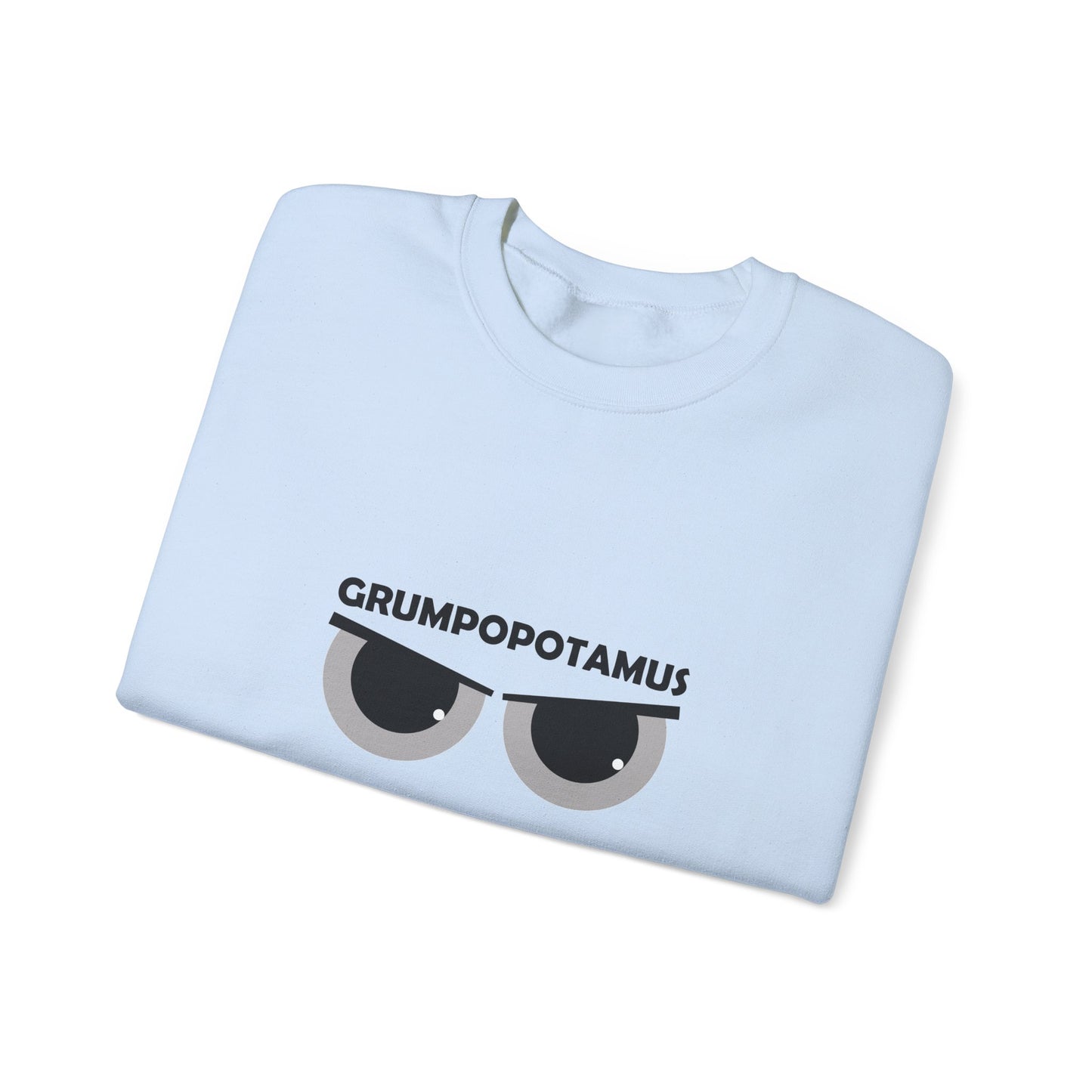 Grumpy Grumpopotamus Crewneck Sweatshirt