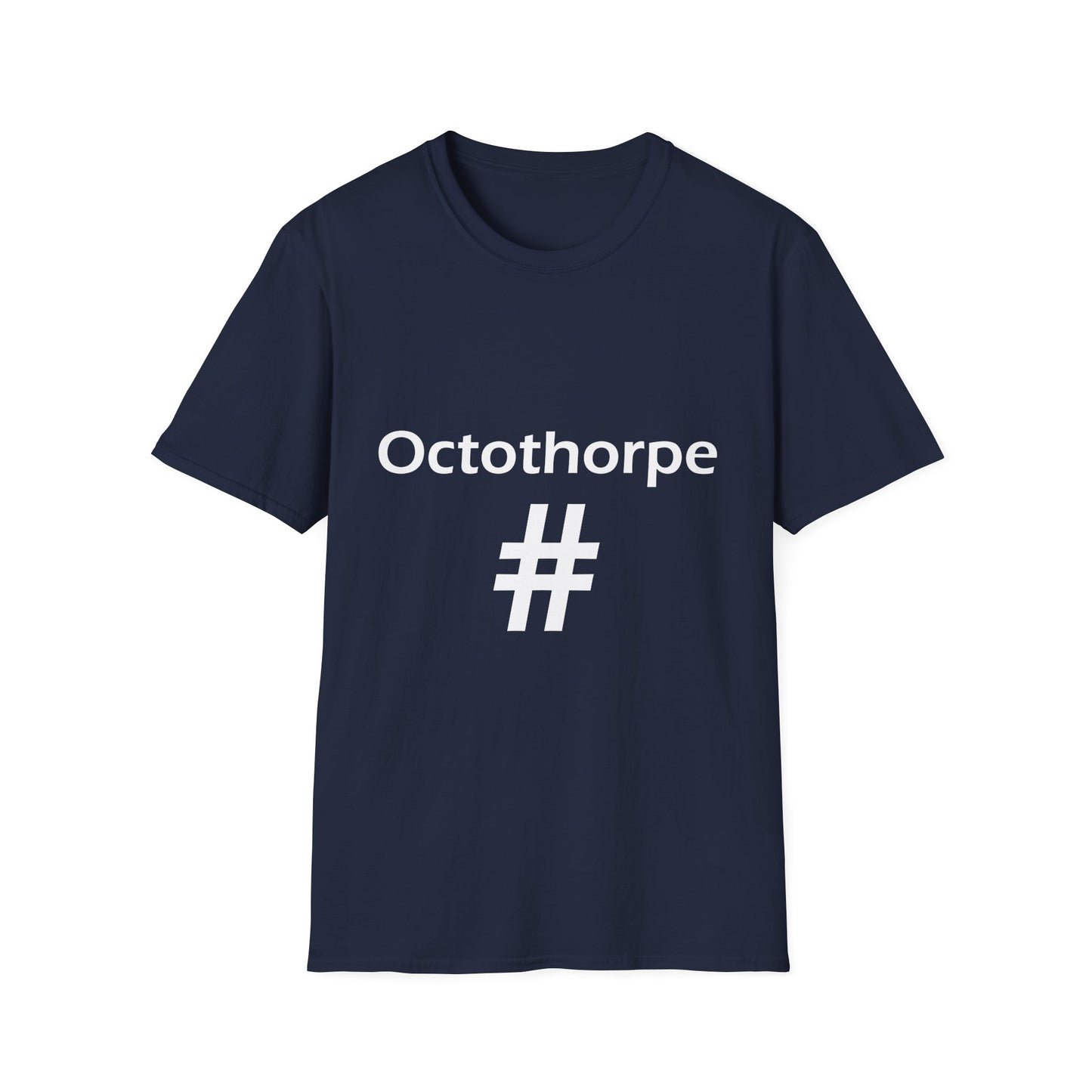 Octothorpe Poly Blend Crew Neck T-Shirt