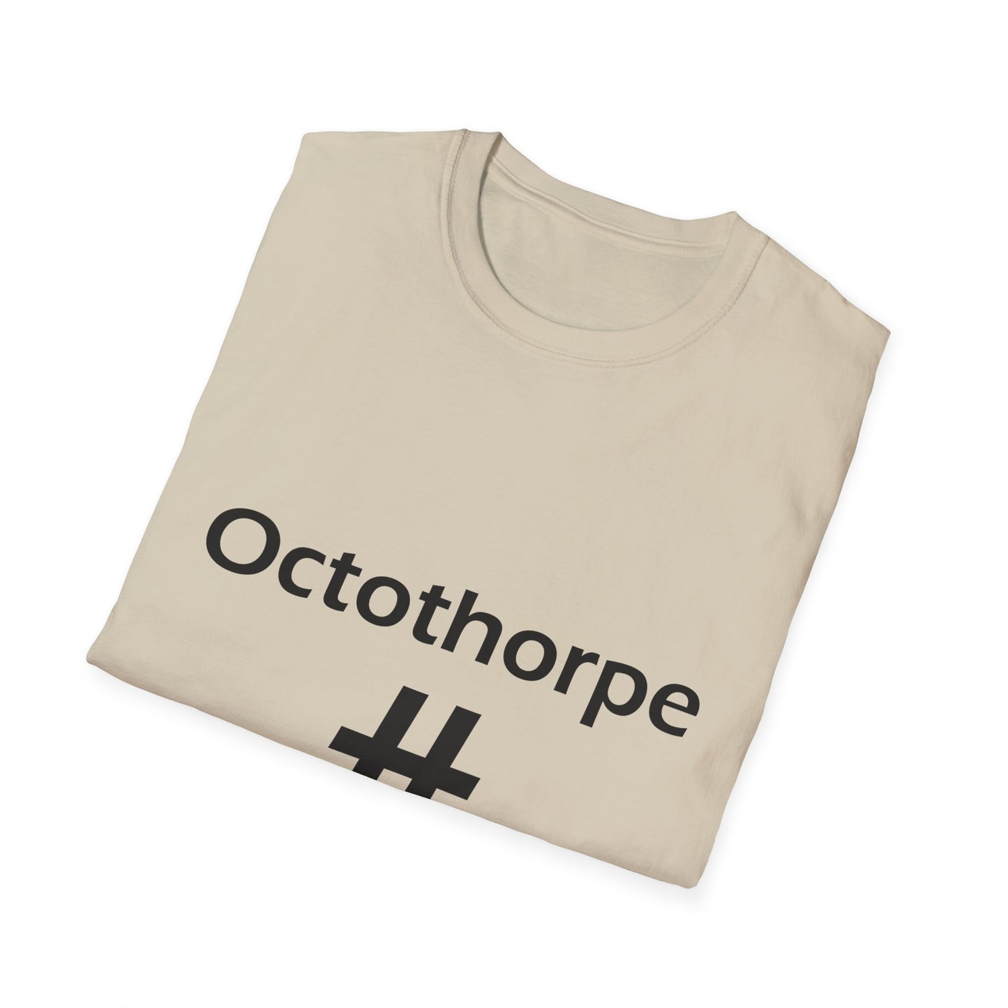Octothorpe Poly Blend Crew Neck T-Shirt