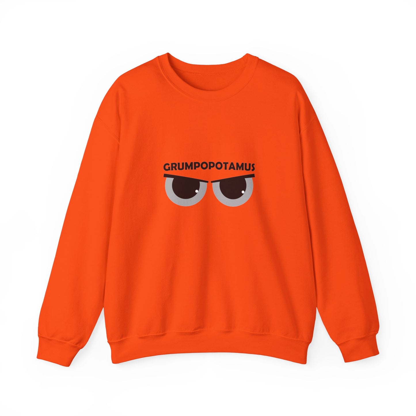 Grumpy Grumpopotamus Crewneck Sweatshirt