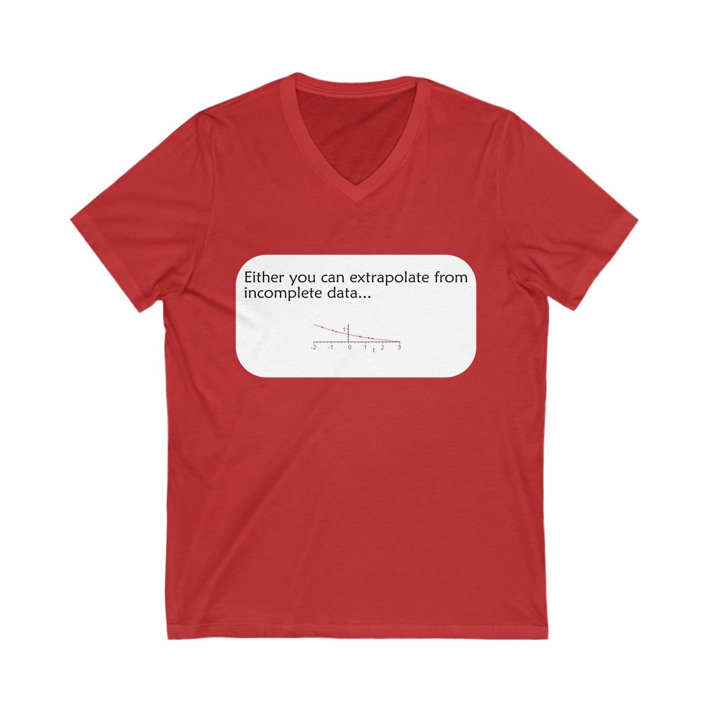 Incomplete Data V-Neck