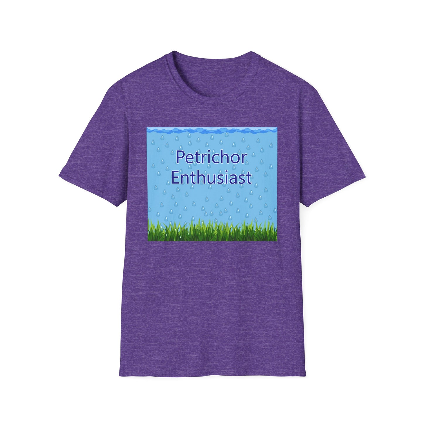Petrichor Enthusiast Poly Blend Crew Neck T-Shirt