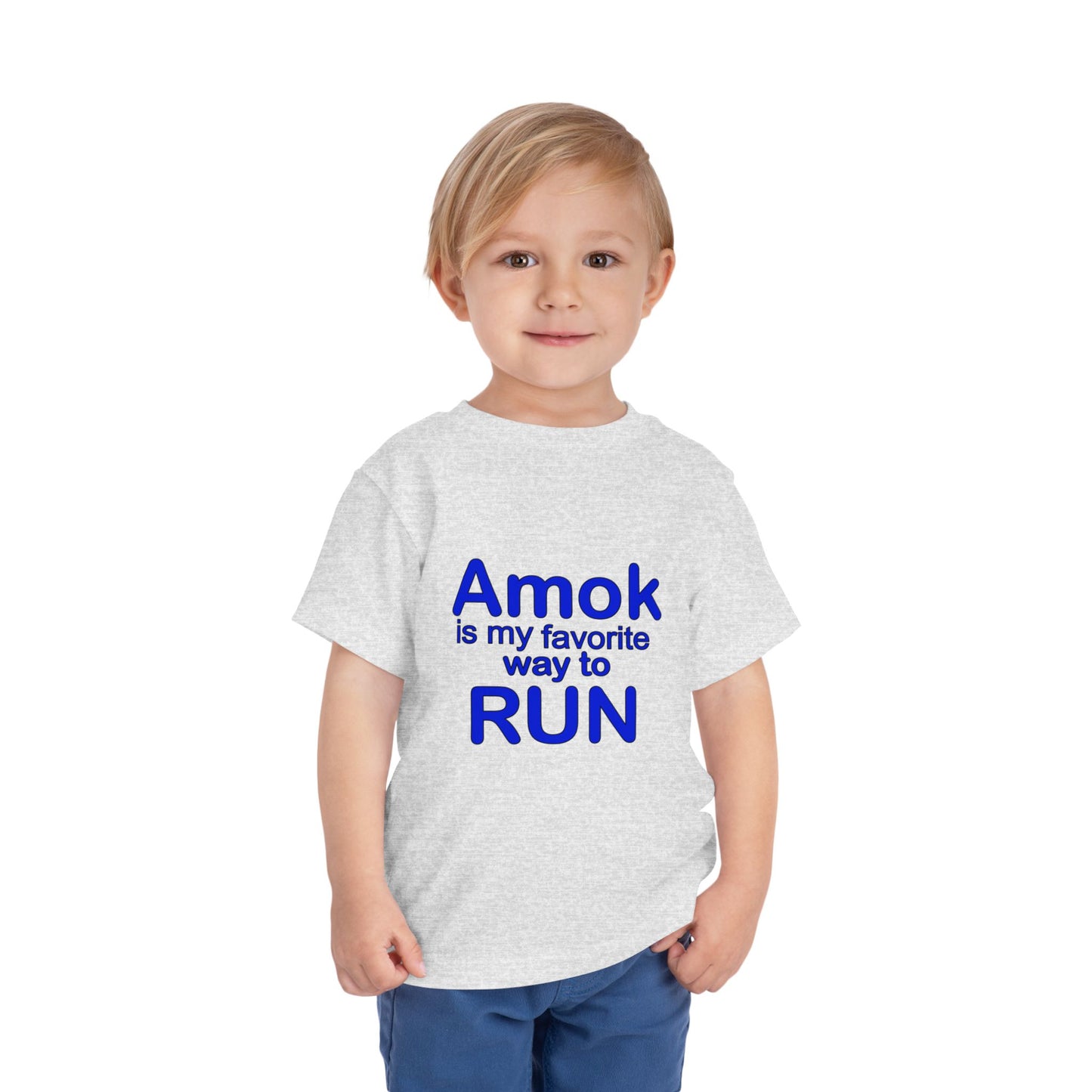 Toddler Running Amok Short Sleeve Tee