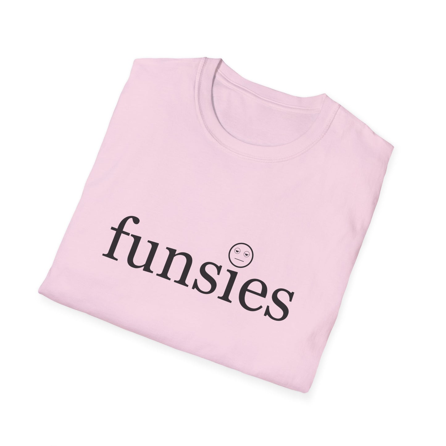 Funsies Poly Blend Crew Neck T-Shirt - Fun Graphic Tee for Casual Wear