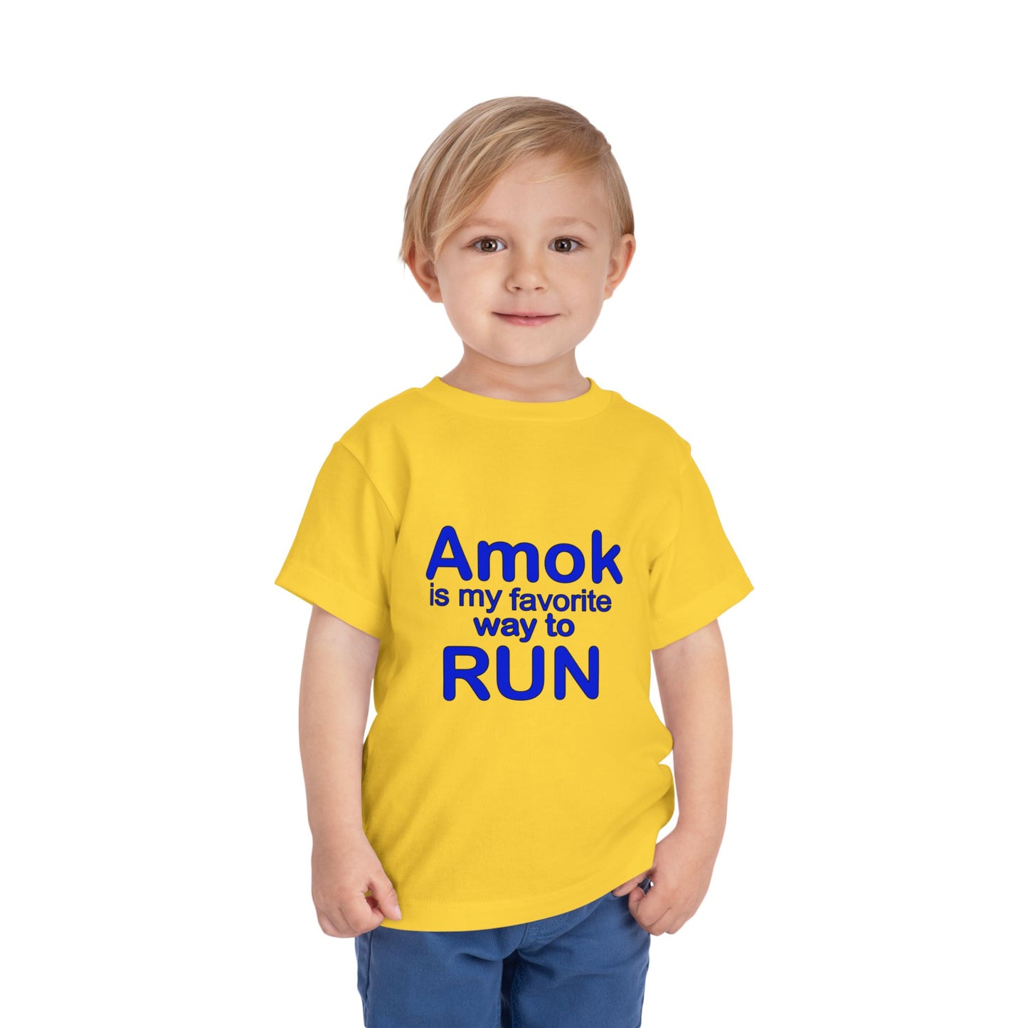 Toddler Running Amok Short Sleeve Tee