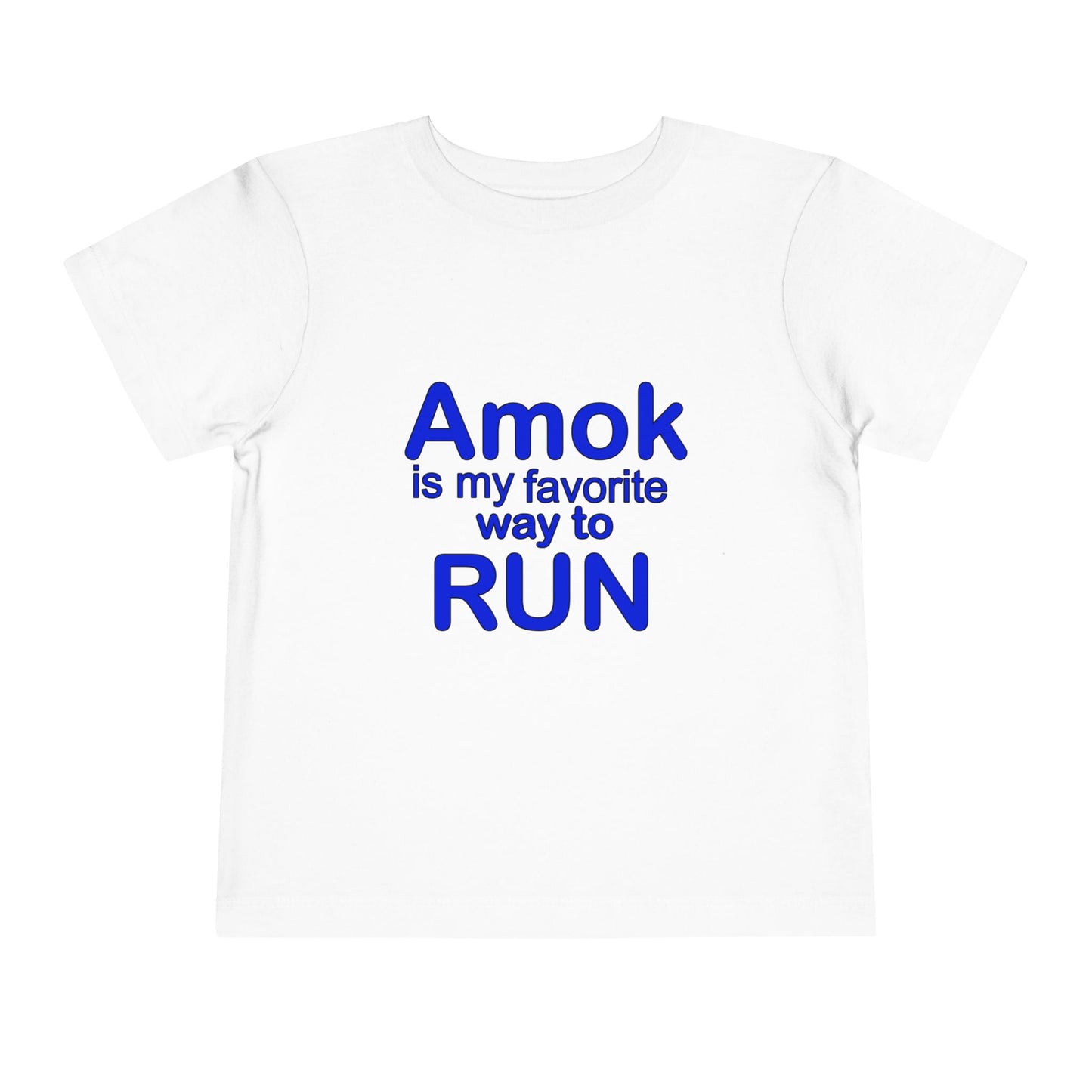 Toddler Running Amok Short Sleeve Tee