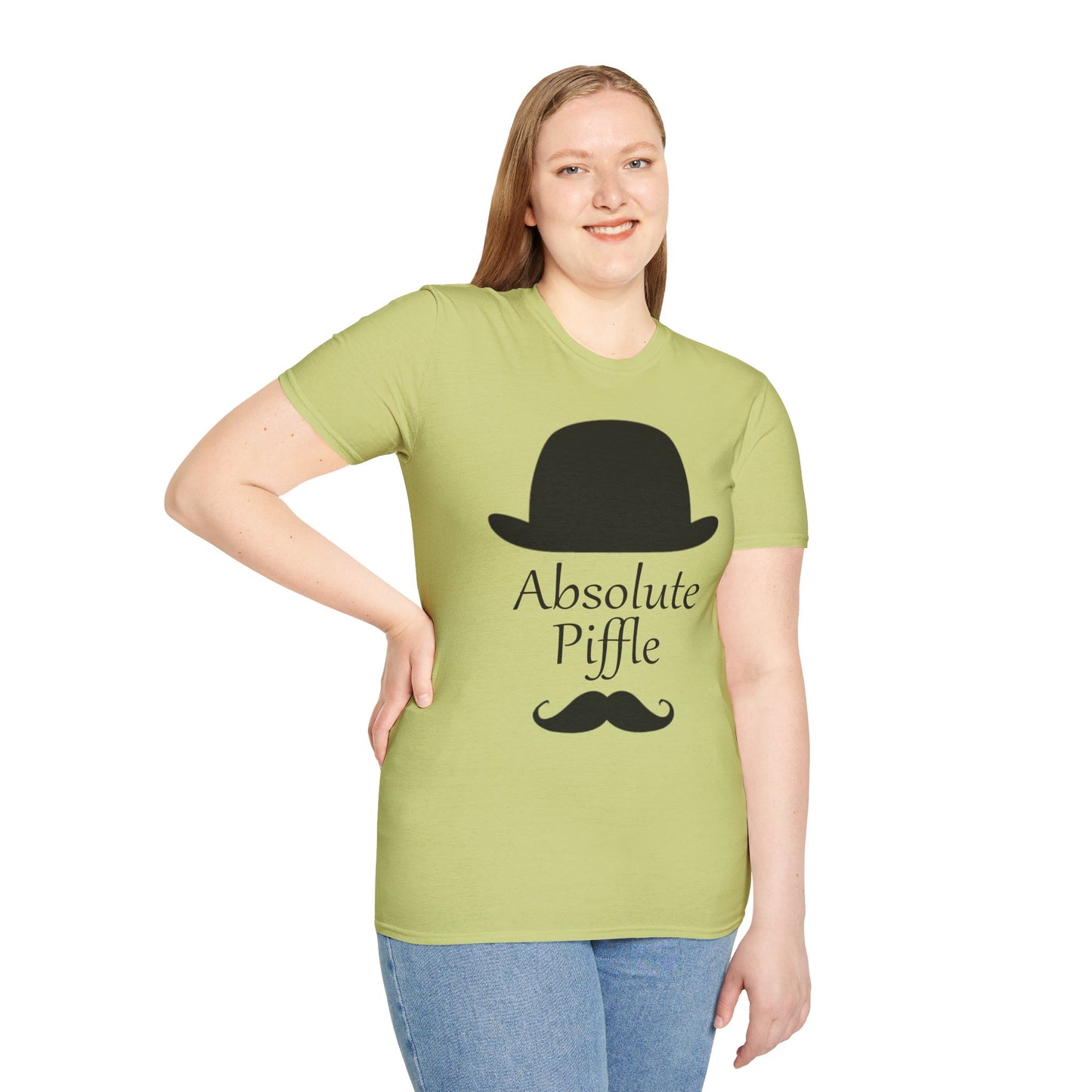Absolute Piffle Poly Blend Crew Neck T Shirt