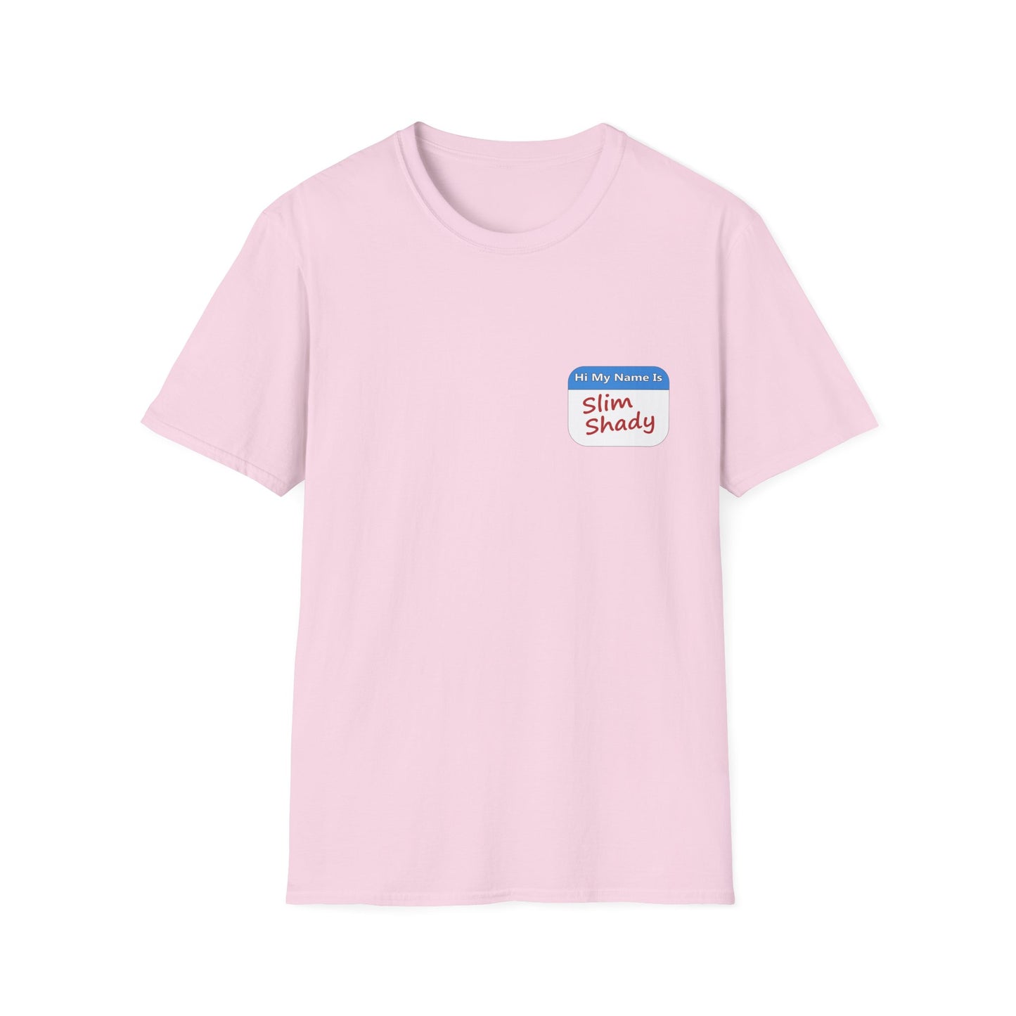 Shady Nametag Poly Blend Crew Neck T-Shirt