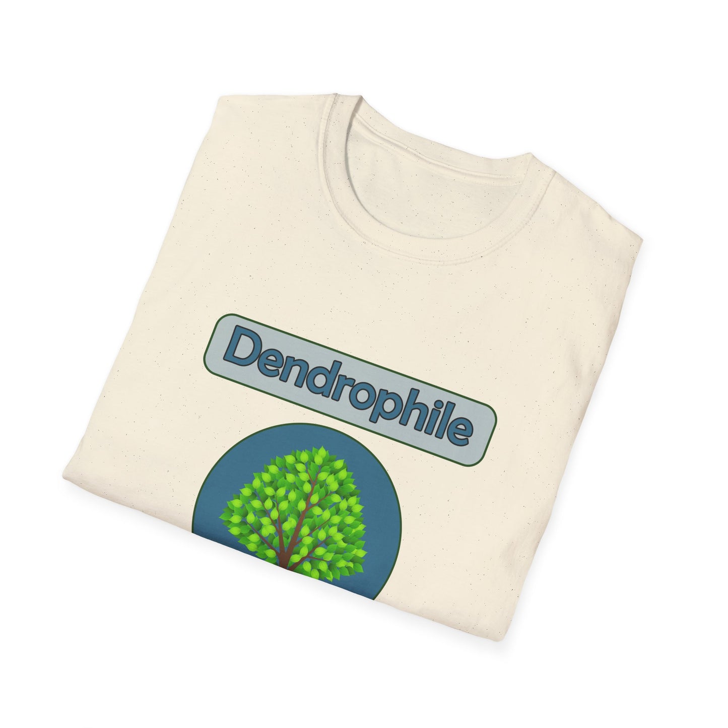 Dendrophile Poly Blend Crew Neck T-Shirt for Tree Lovers