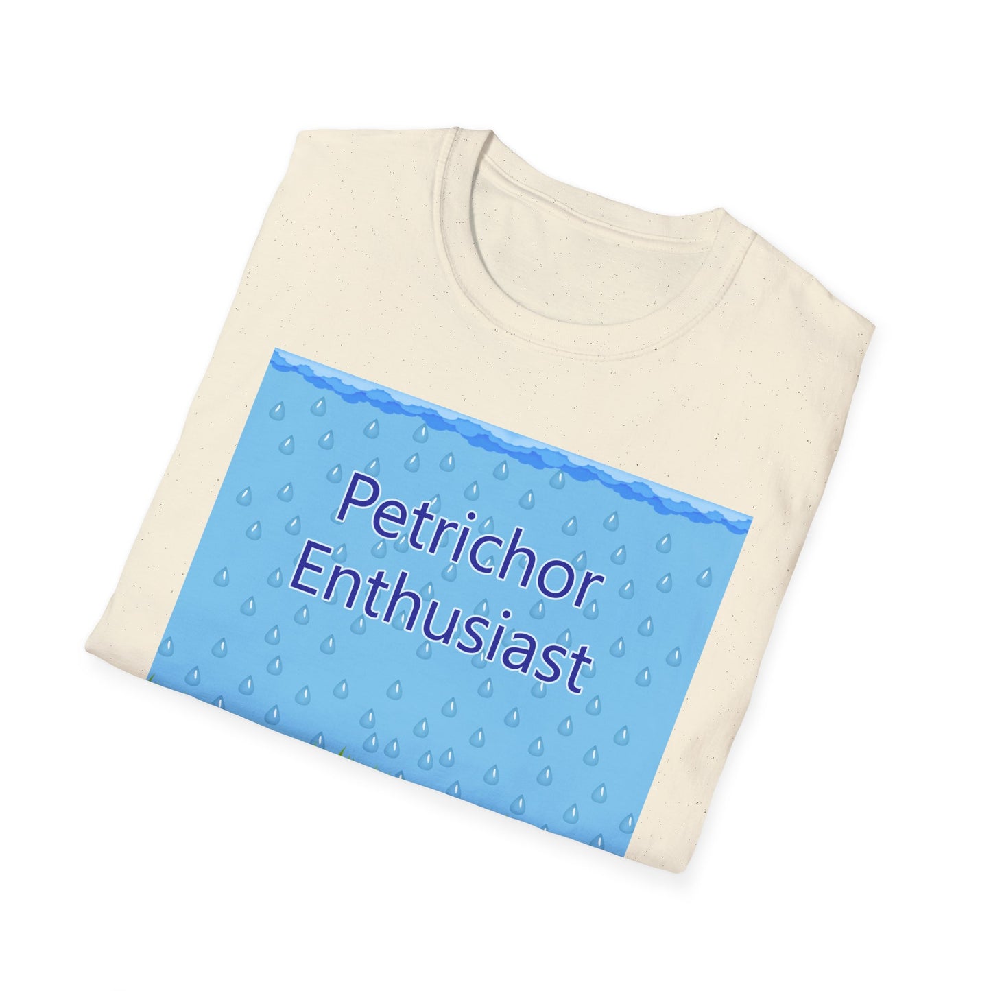 Petrichor Enthusiast Poly Blend Crew Neck T-Shirt