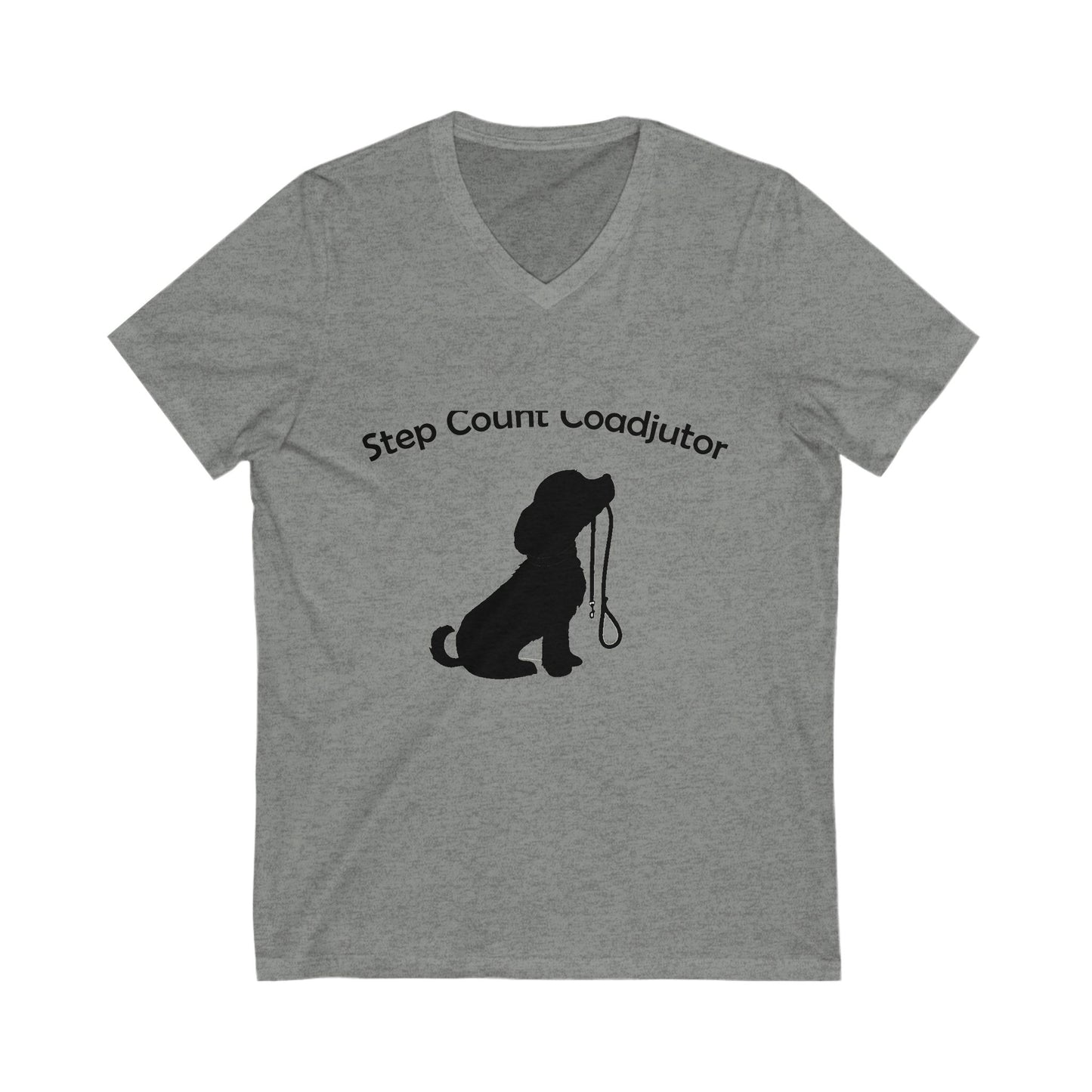 Step Count Coadjutor V-Neck Tee
