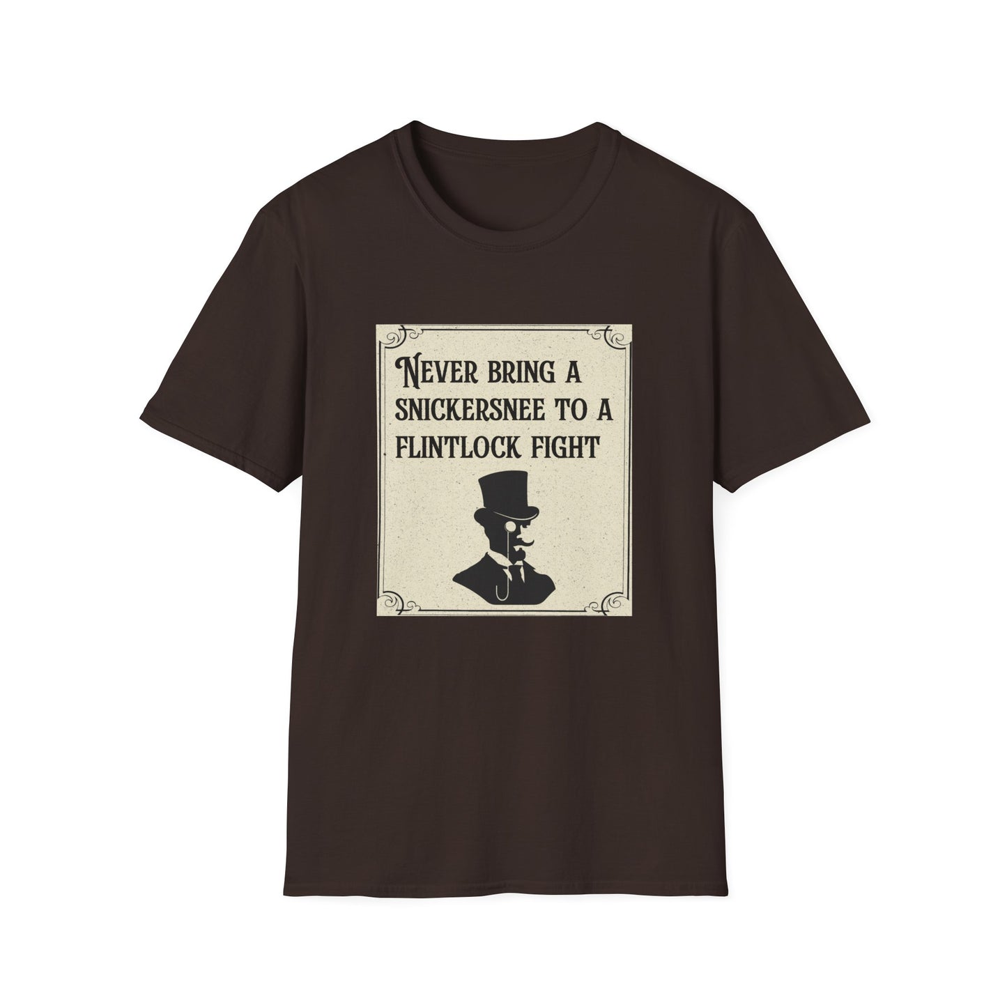 Snickersnee Advice Poly Blend Crew NeckT-Shirt
