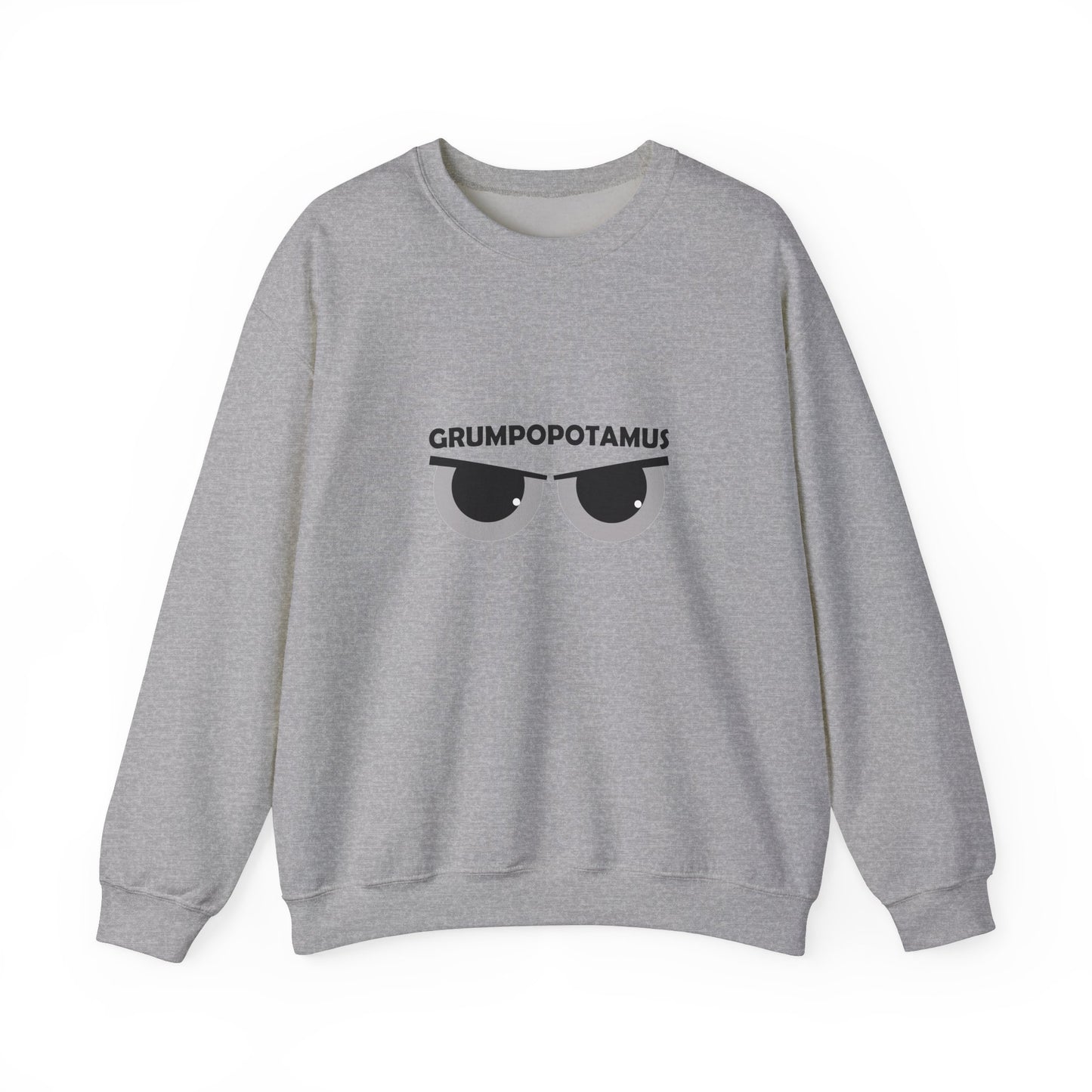 Grumpy Grumpopotamus Crewneck Sweatshirt