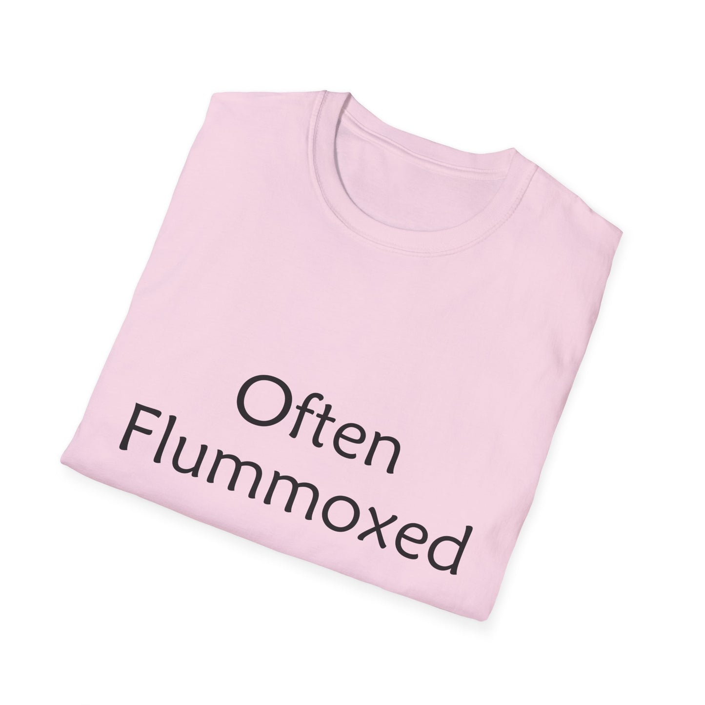 Often Flummoxed Poly Blend Crew Neck T-Shirt