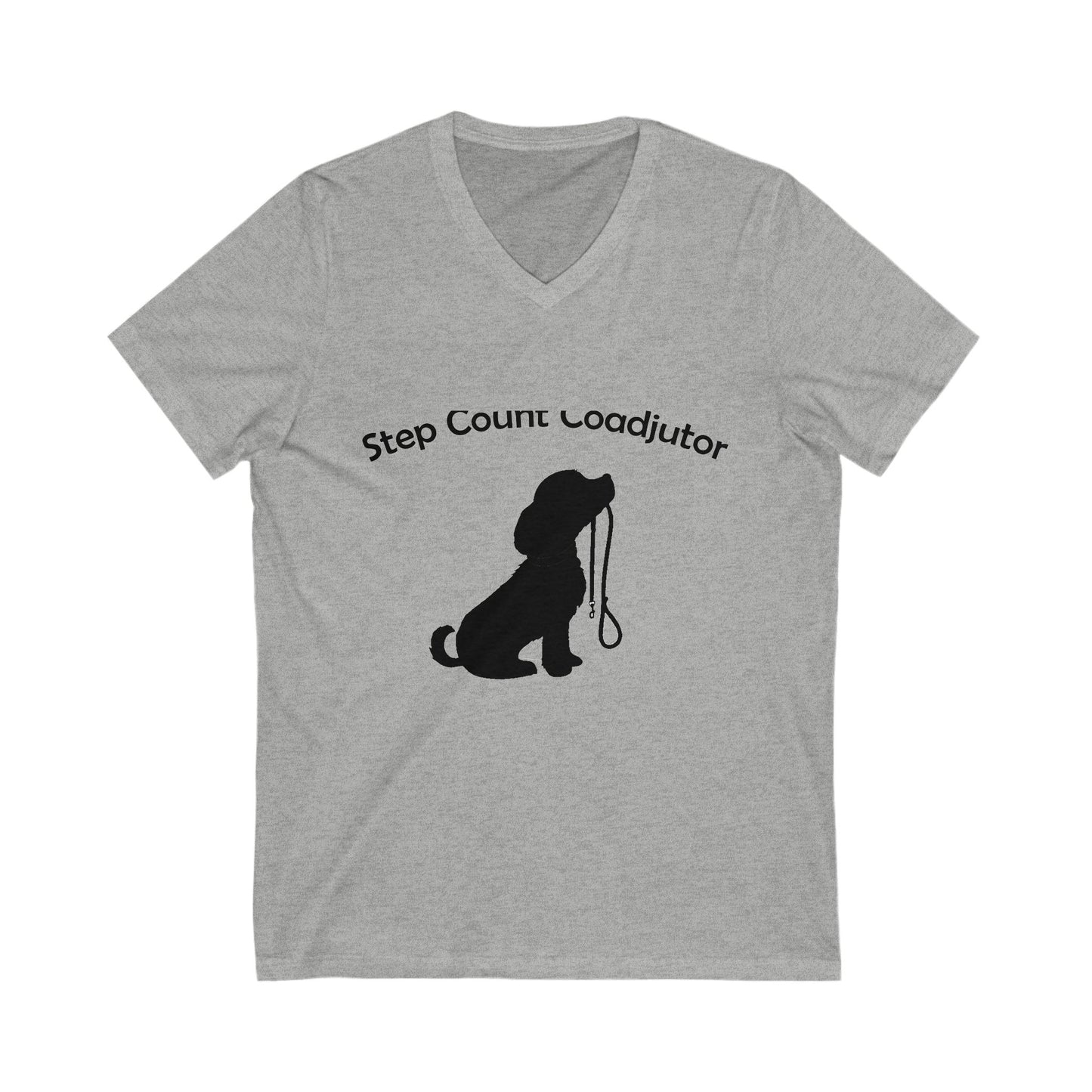 Step Count Coadjutor V-Neck Tee