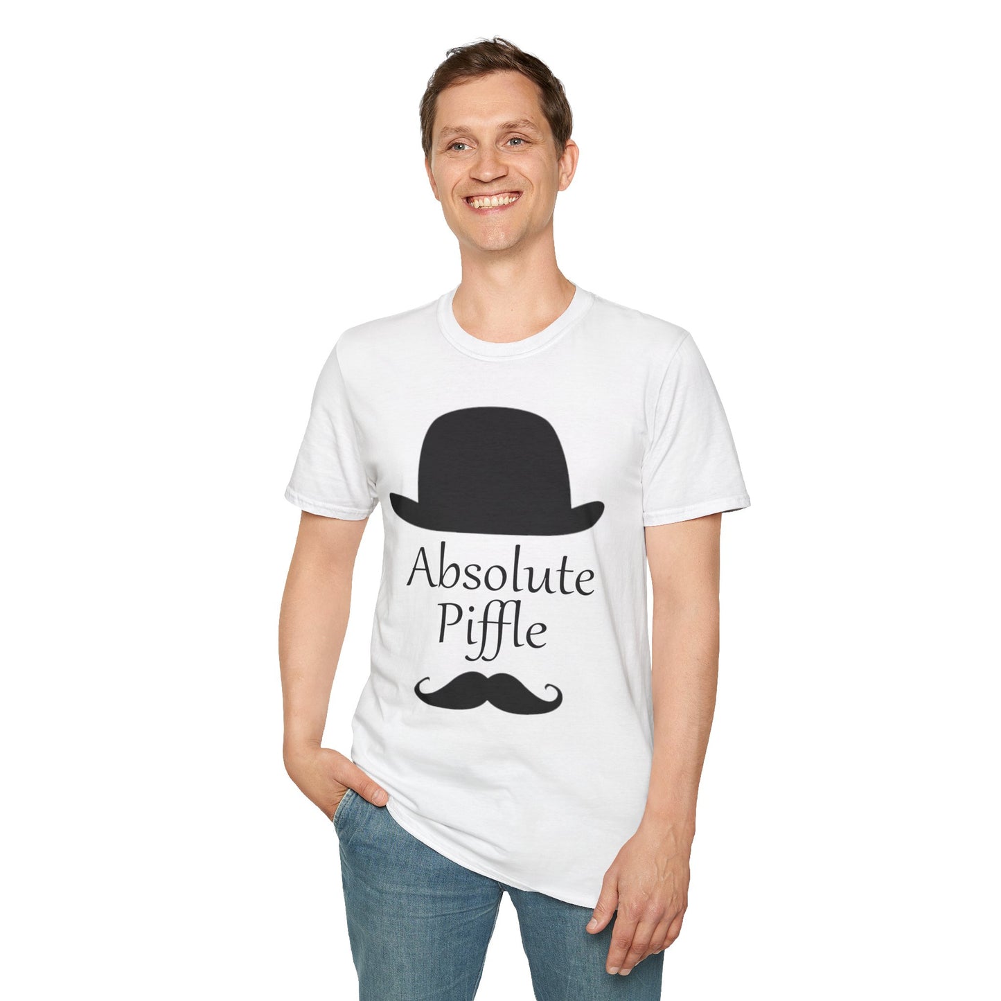 Absolute Piffle Poly Blend Crew Neck T Shirt