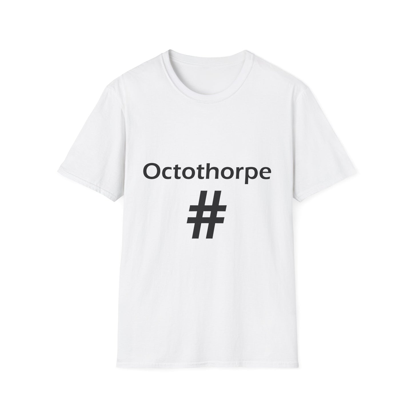 Octothorpe Poly Blend Crew Neck T-Shirt