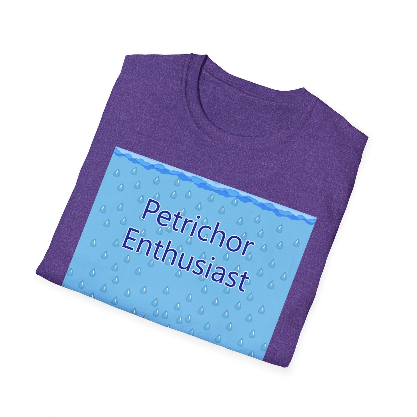 Petrichor Enthusiast Poly Blend Crew Neck T-Shirt