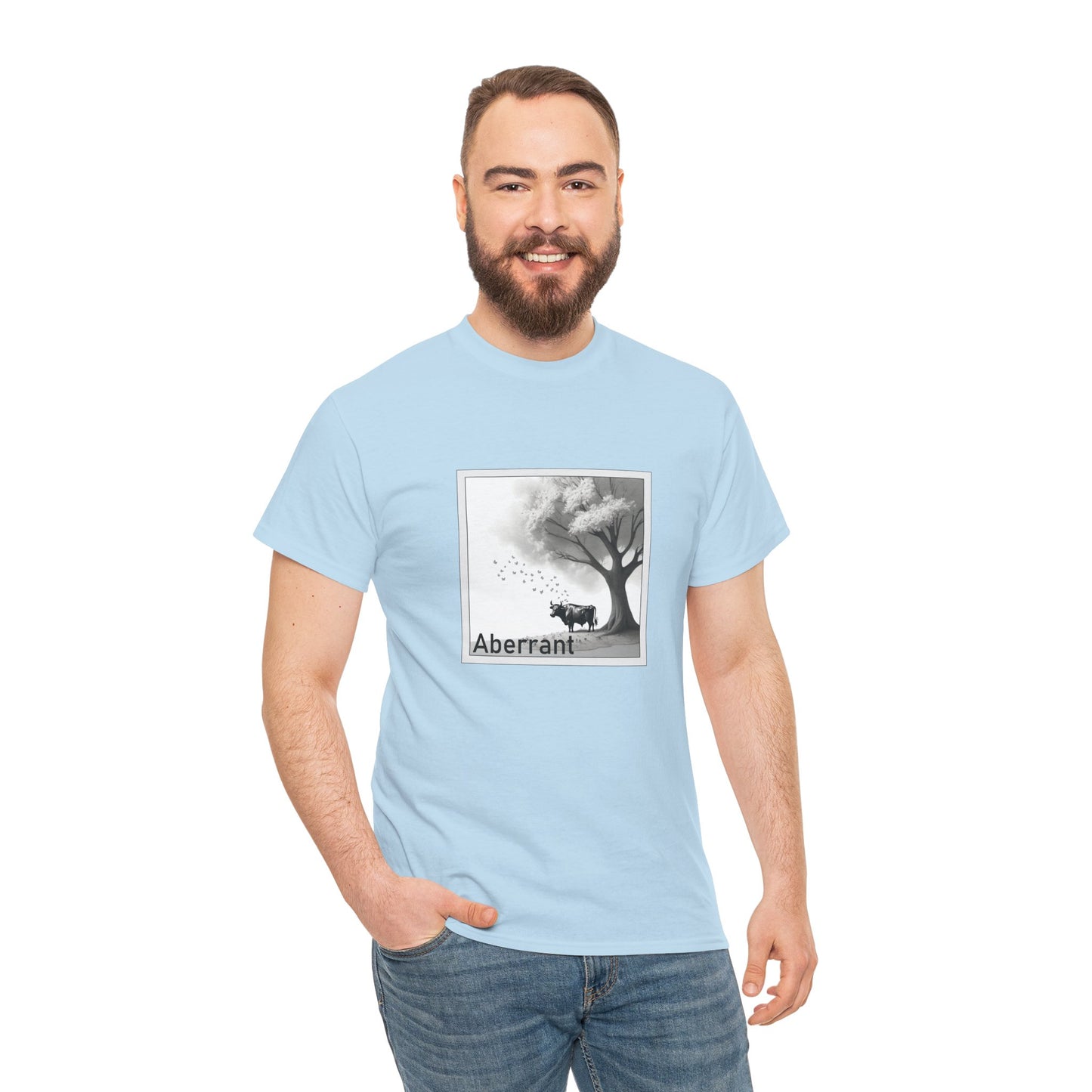 Aberrant Heavy Cotton Tee - Ferdinand the Bull