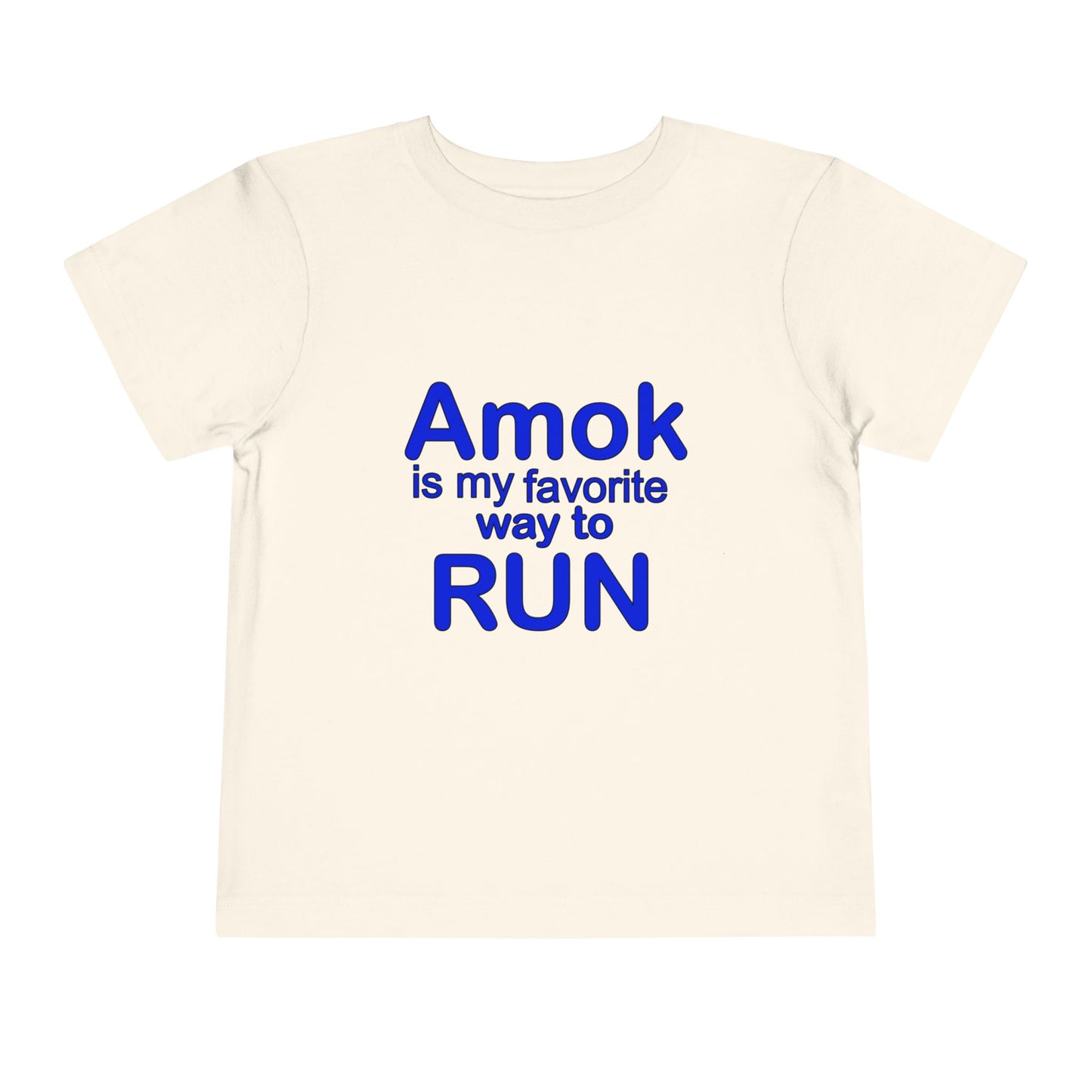 Toddler Running Amok Short Sleeve Tee
