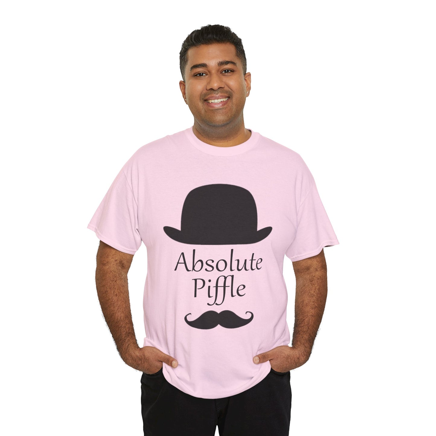Absolute Piffle Heavy Cotton Crew Neck T-Shirt