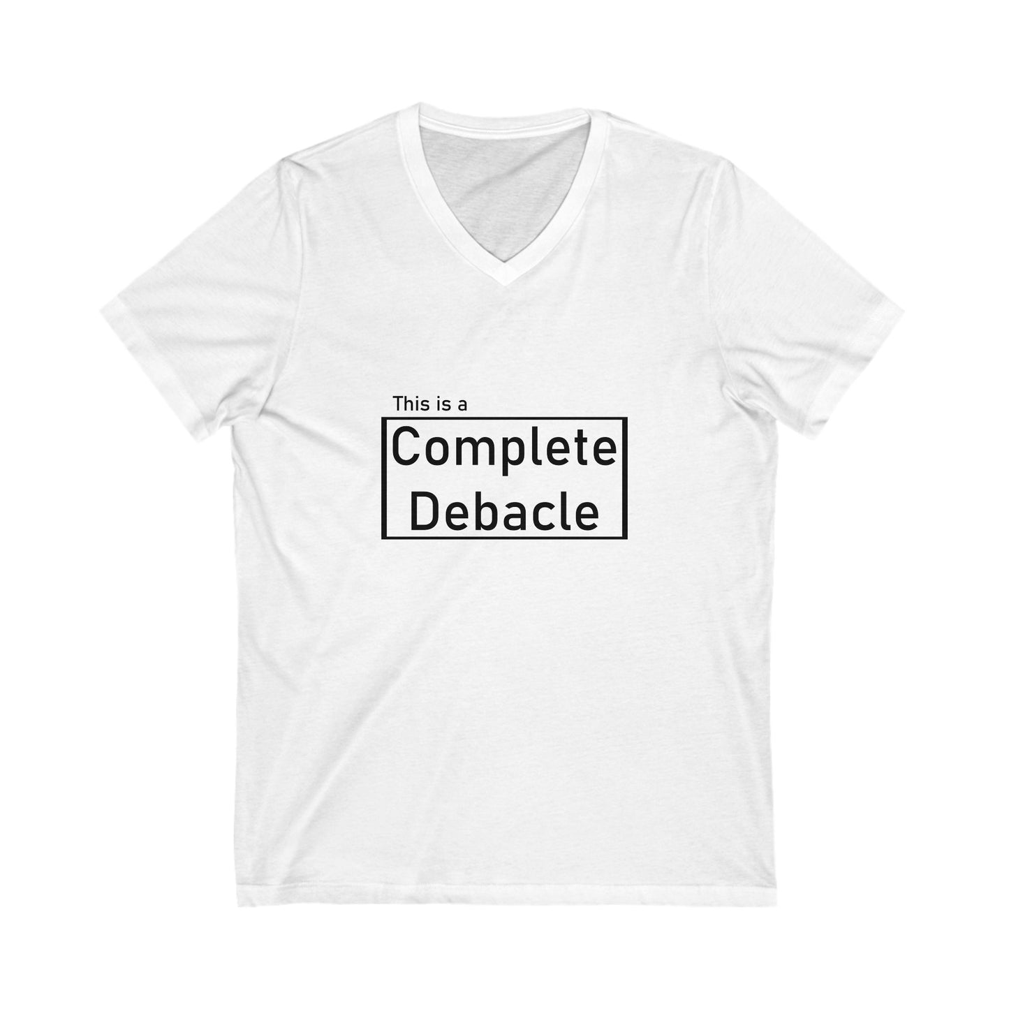 Complete Debacle V-Neck Tee