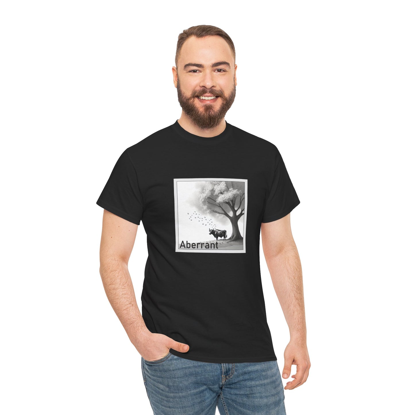 Aberrant Heavy Cotton Tee - Ferdinand the Bull