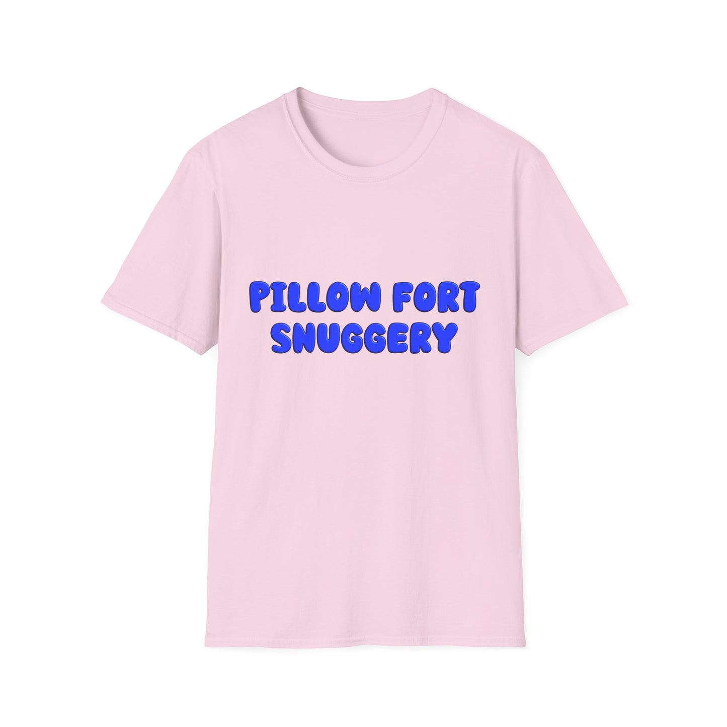 Pillow Fort Snuggery Poly Blend Crew Neck T-Shirt