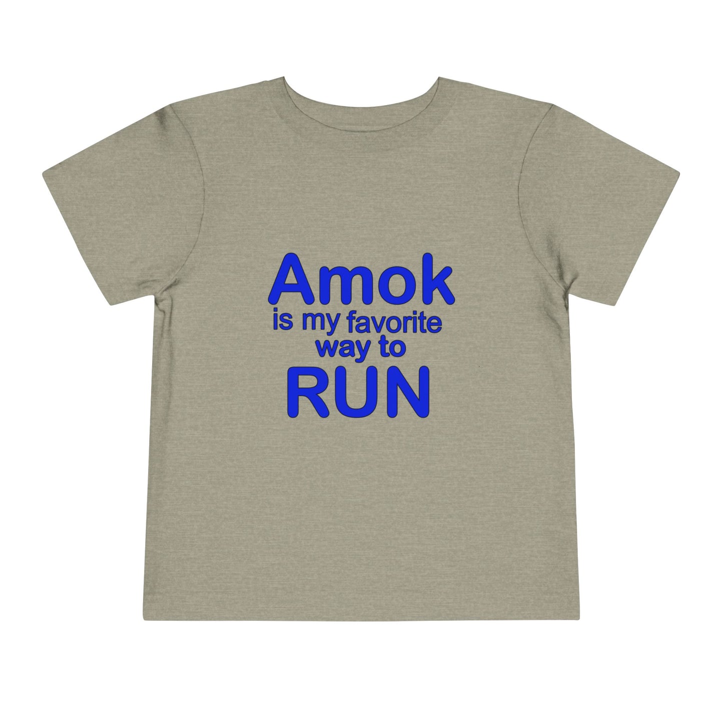 Toddler Running Amok Short Sleeve Tee