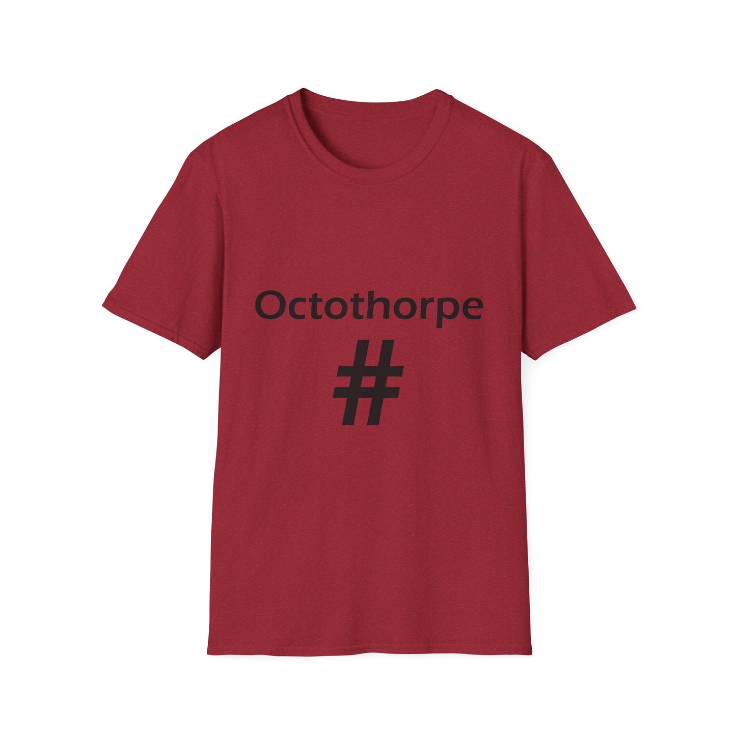Octothorpe Poly Blend Crew Neck T-Shirt