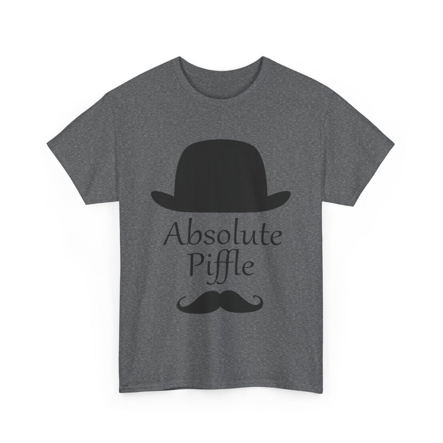 Absolute Piffle Heavy Cotton Crew Neck T-Shirt