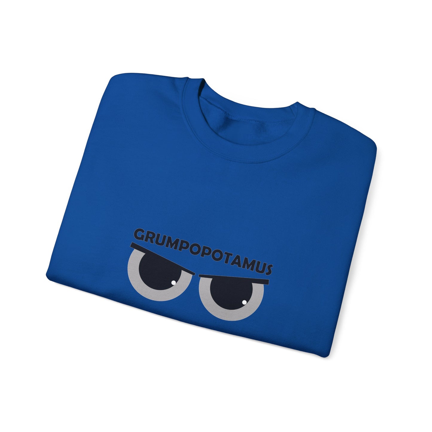 Grumpy Grumpopotamus Crewneck Sweatshirt