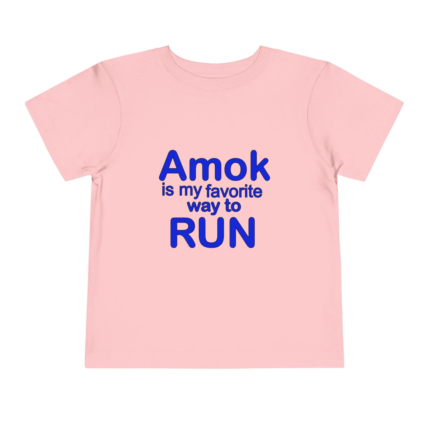 Toddler Running Amok Short Sleeve Tee