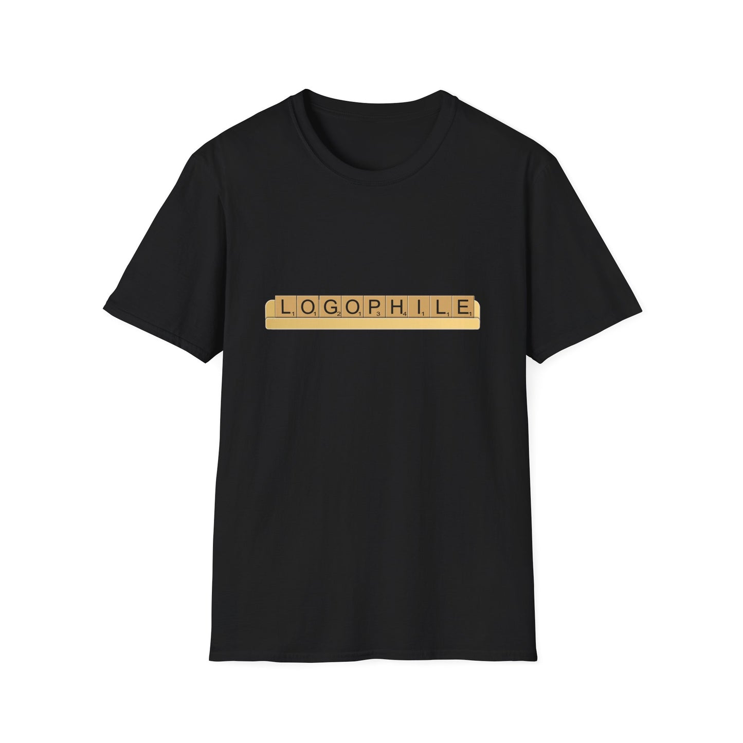 Logophile Poly Blend Crew Neck T-Shirt - Perfect for Word Lovers and Bookworms