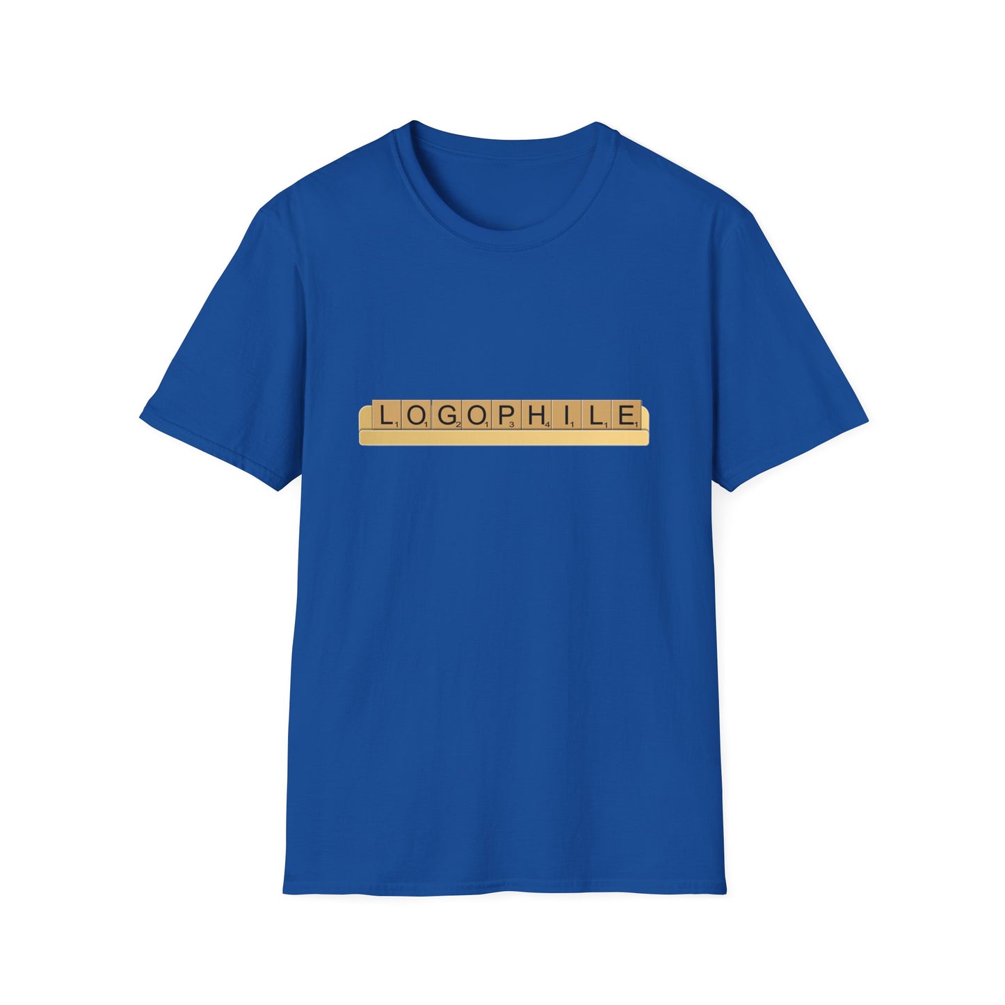 Logophile Poly Blend Crew Neck T-Shirt - Perfect for Word Lovers and Bookworms