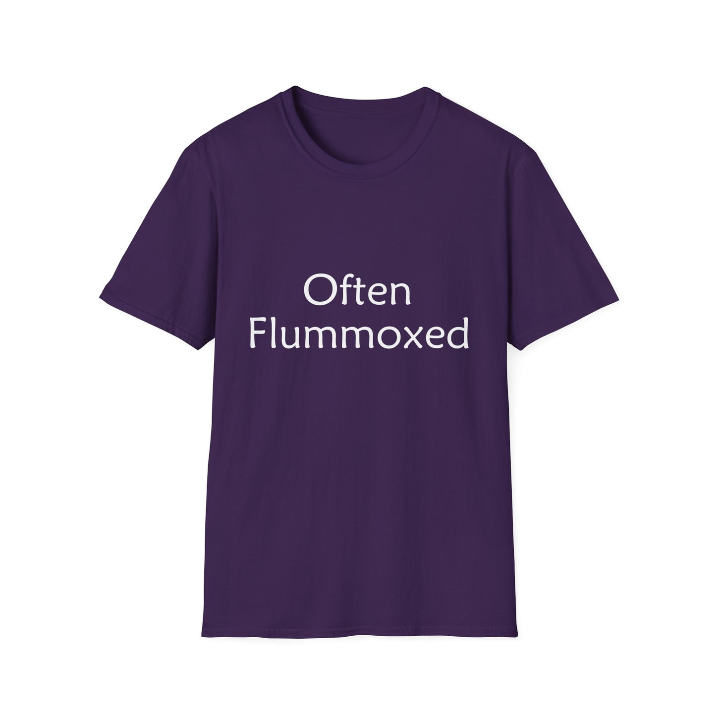 Often Flummoxed Poly Blend Crew Neck T-Shirt