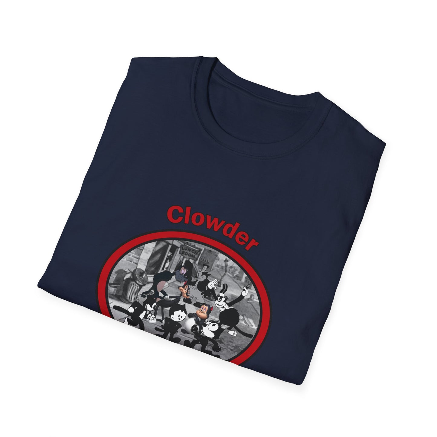 Clowder Poly Blend Crew Neck T-Shirt