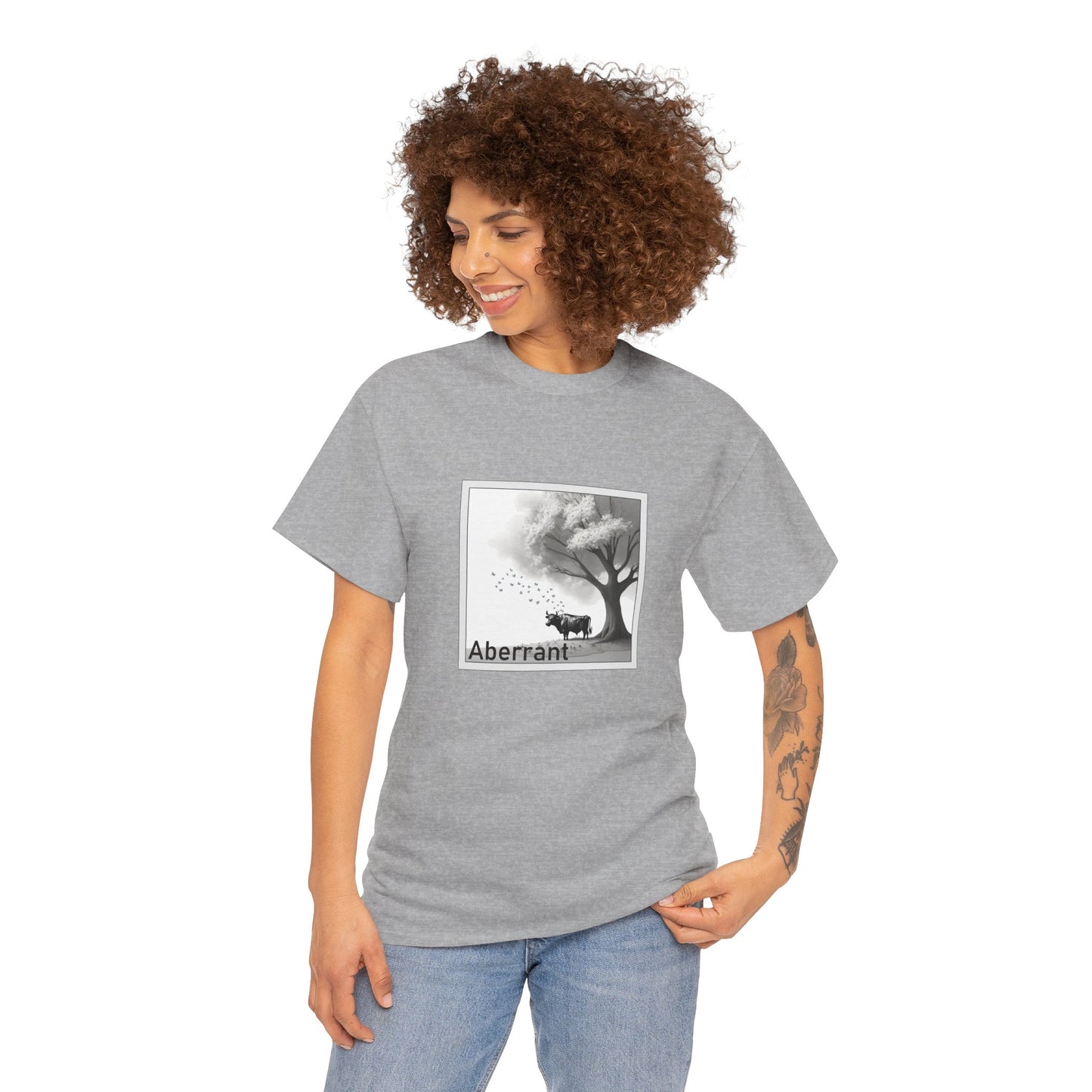 Aberrant Heavy Cotton Tee - Ferdinand the Bull