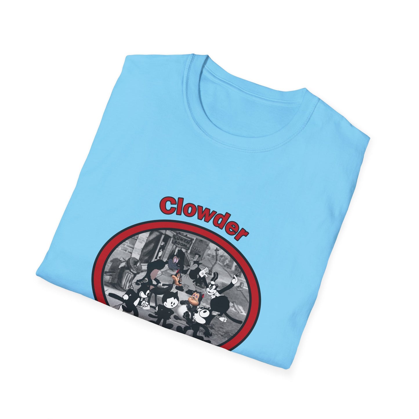 Clowder Poly Blend Crew Neck T-Shirt
