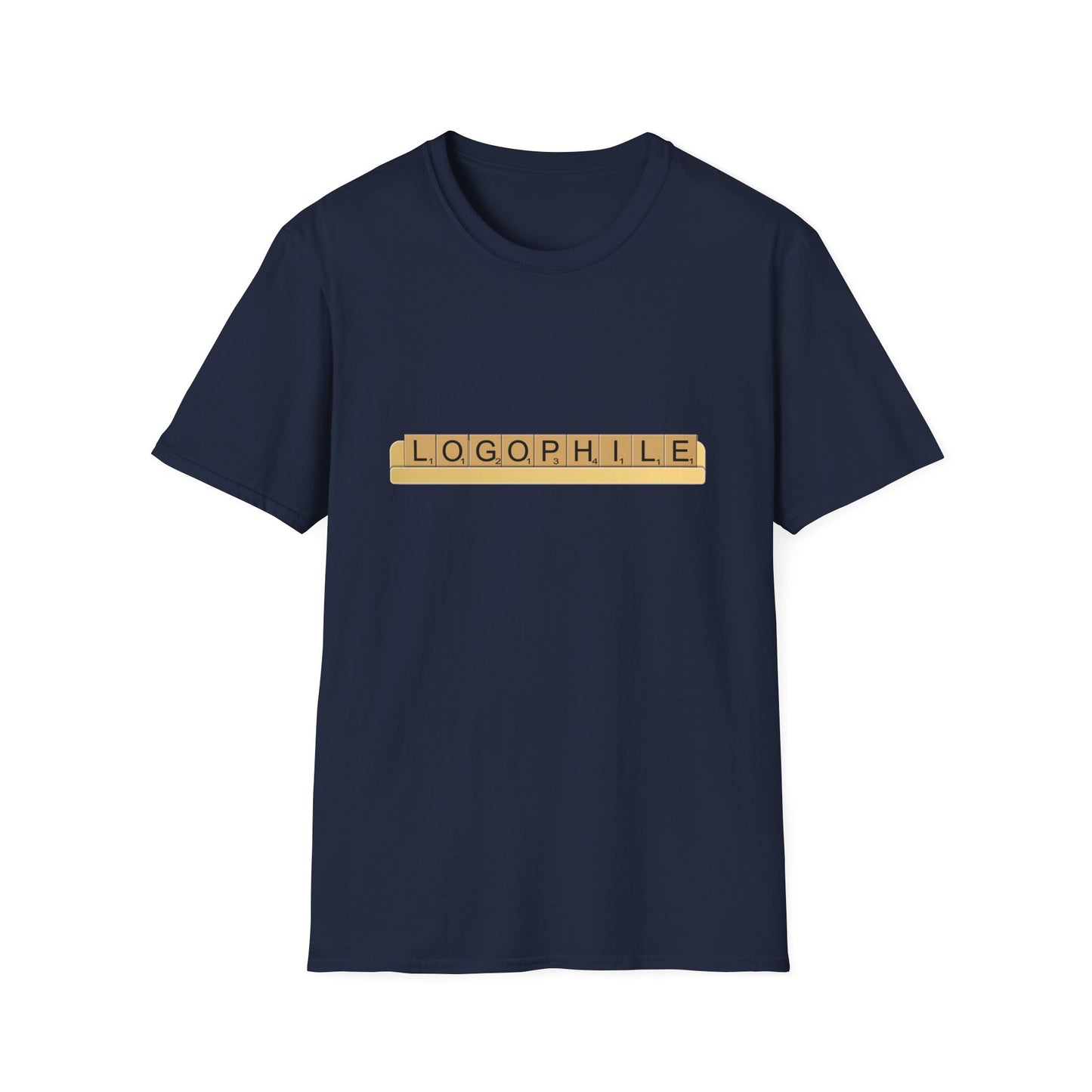 Logophile Poly Blend Crew Neck T-Shirt - Perfect for Word Lovers and Bookworms