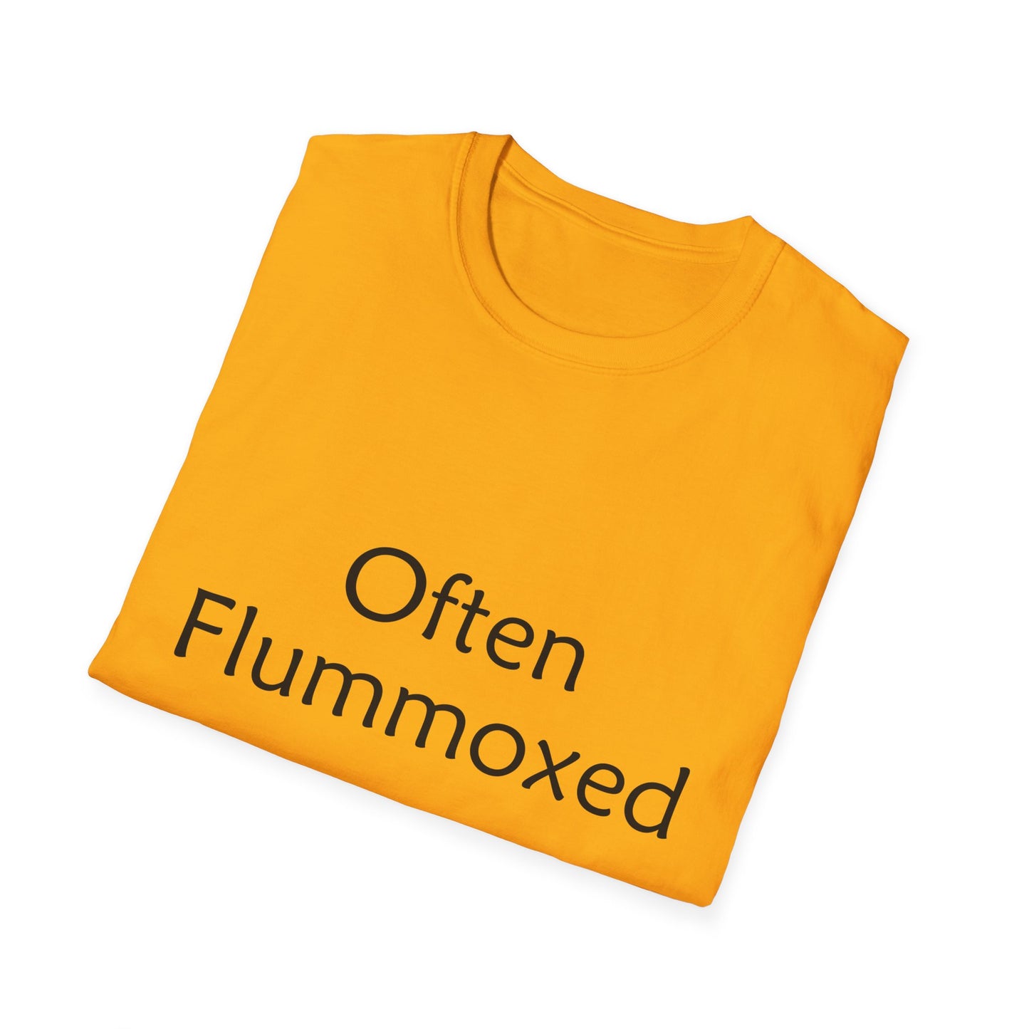 Often Flummoxed Poly Blend Crew Neck T-Shirt