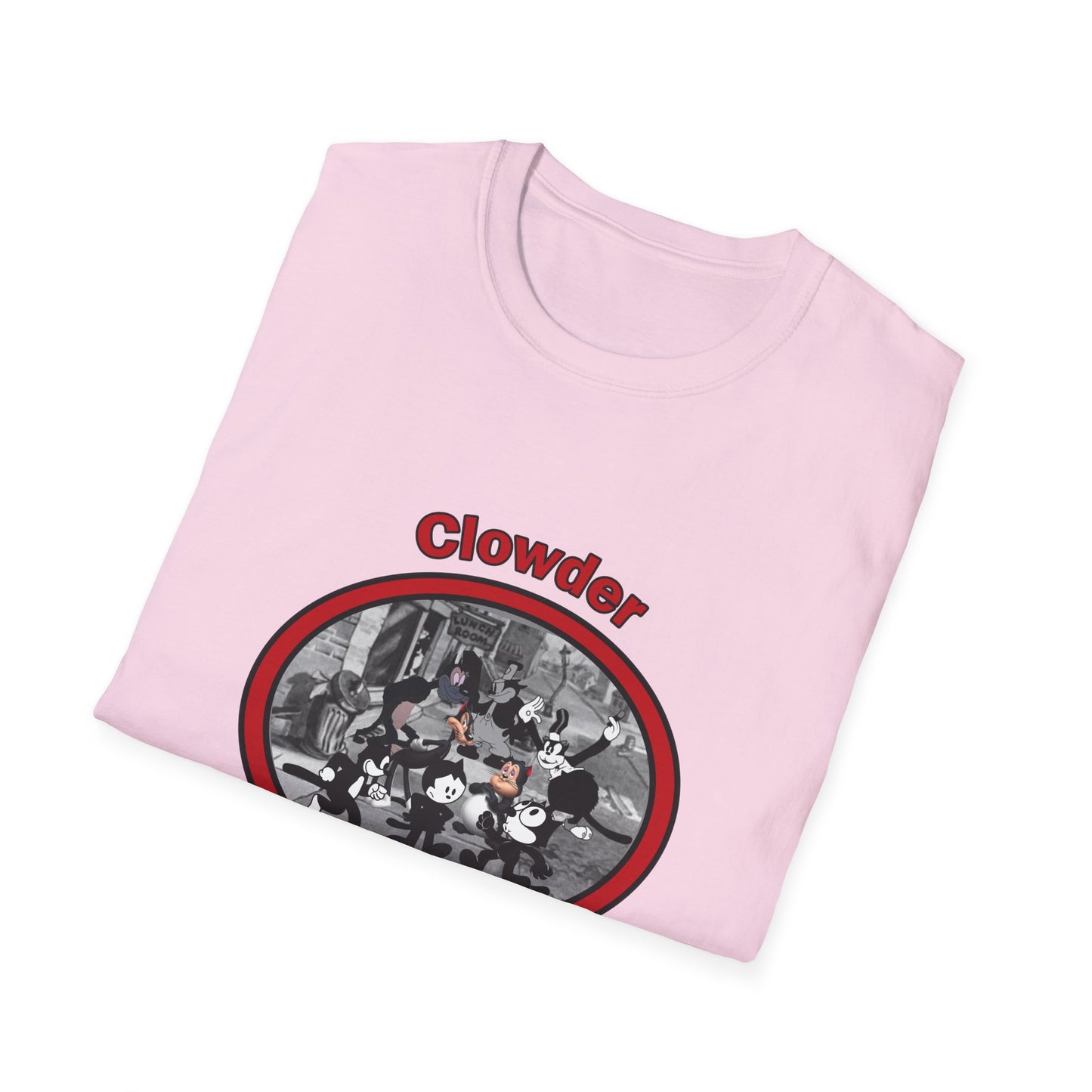 Clowder Poly Blend Crew Neck T-Shirt
