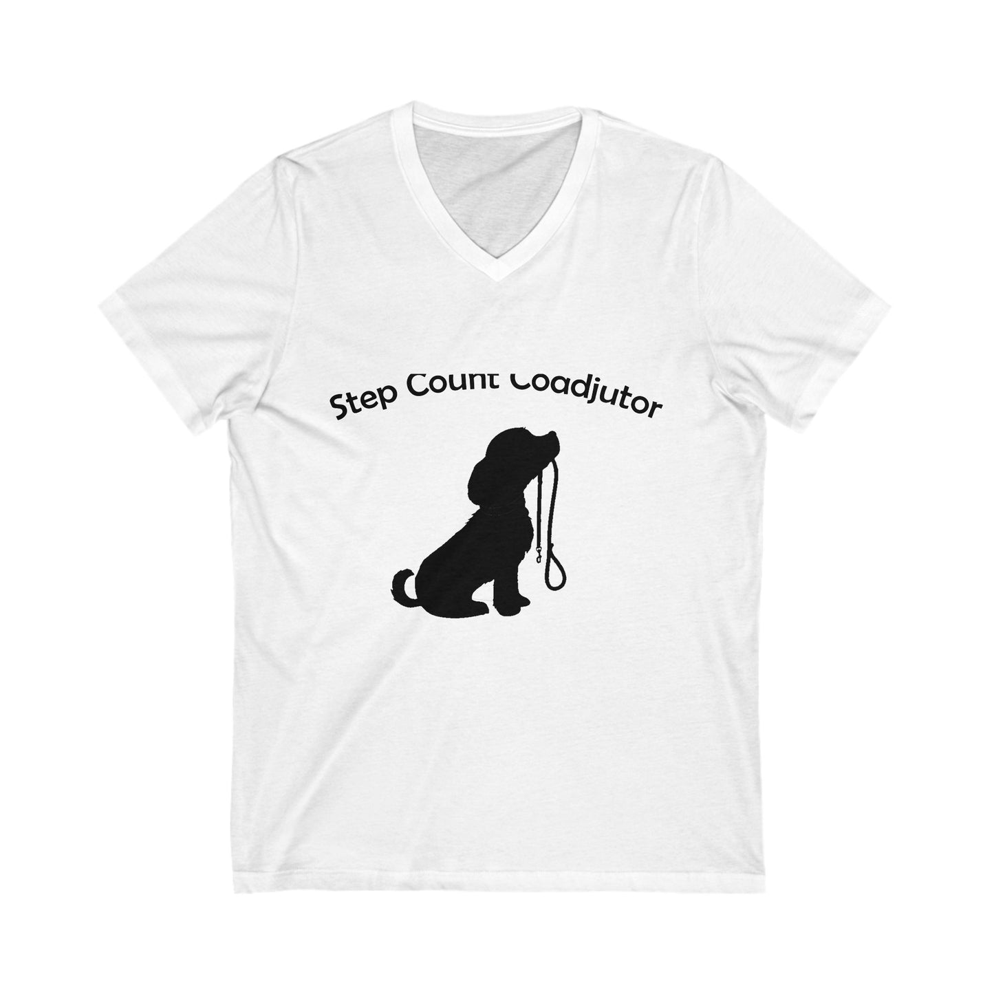 Step Count Coadjutor V-Neck Tee