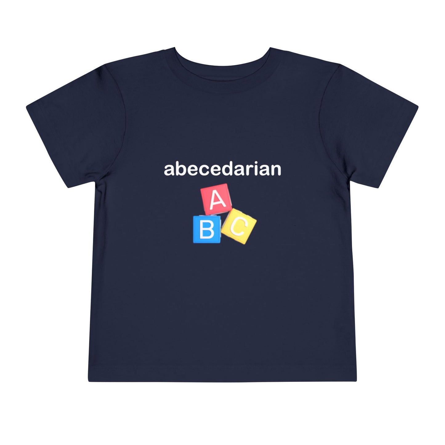 Abecedarian Short Sleeve Toddler Tee