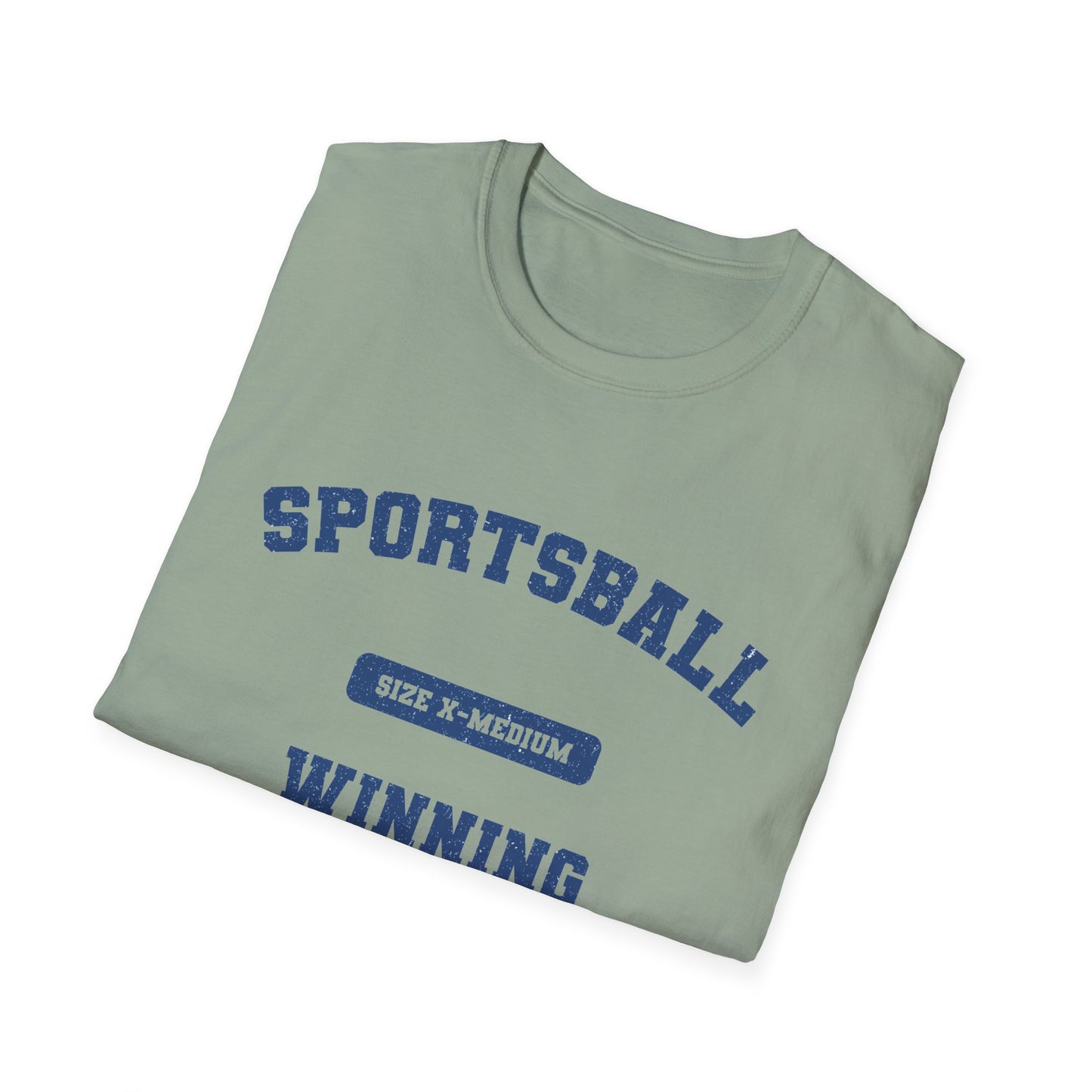 Sportsball Poly Blend Crew Neck T-Shirt